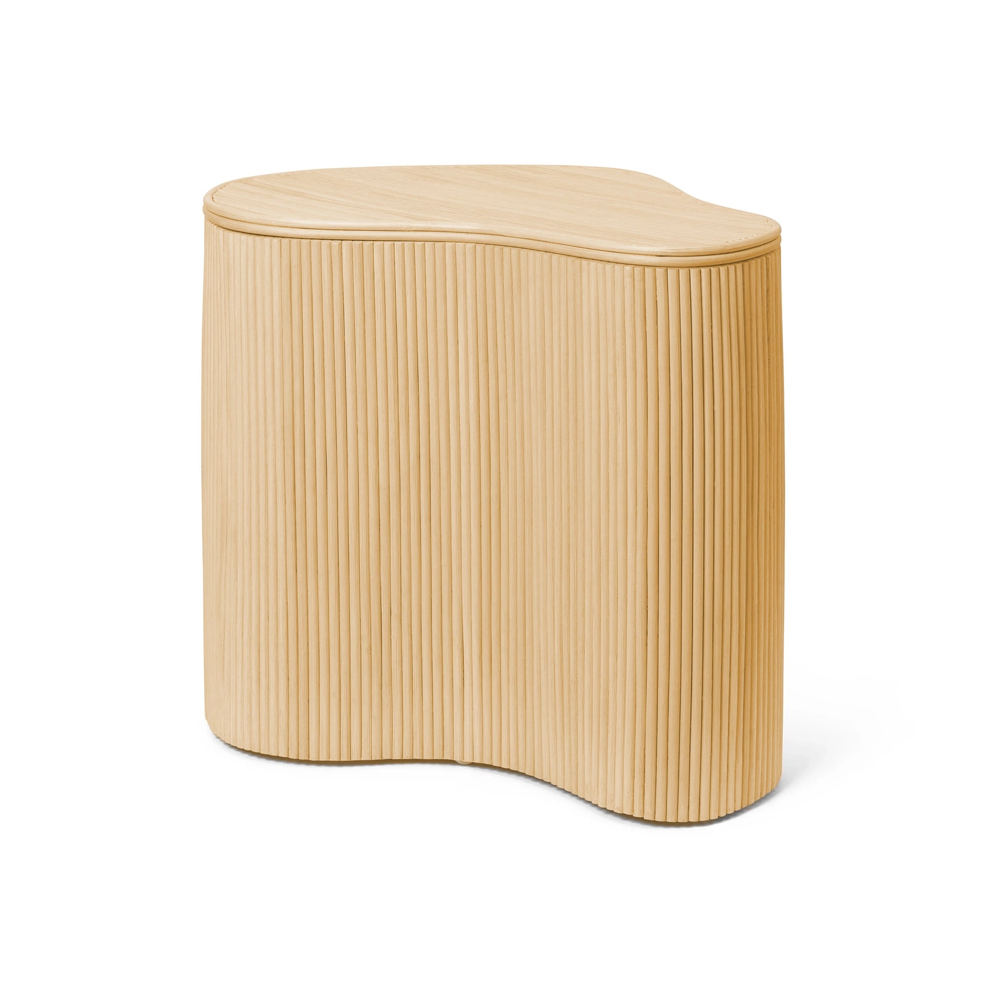 Isola Storage Side Table - Natural