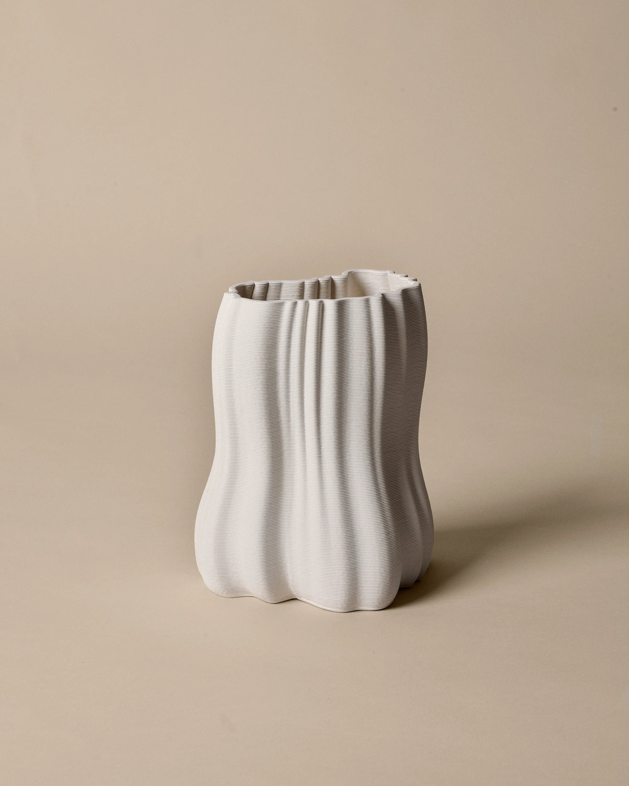 Moire Vase - H20/Off White-2