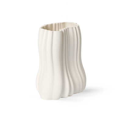 Moire Vase - H20/Off White
