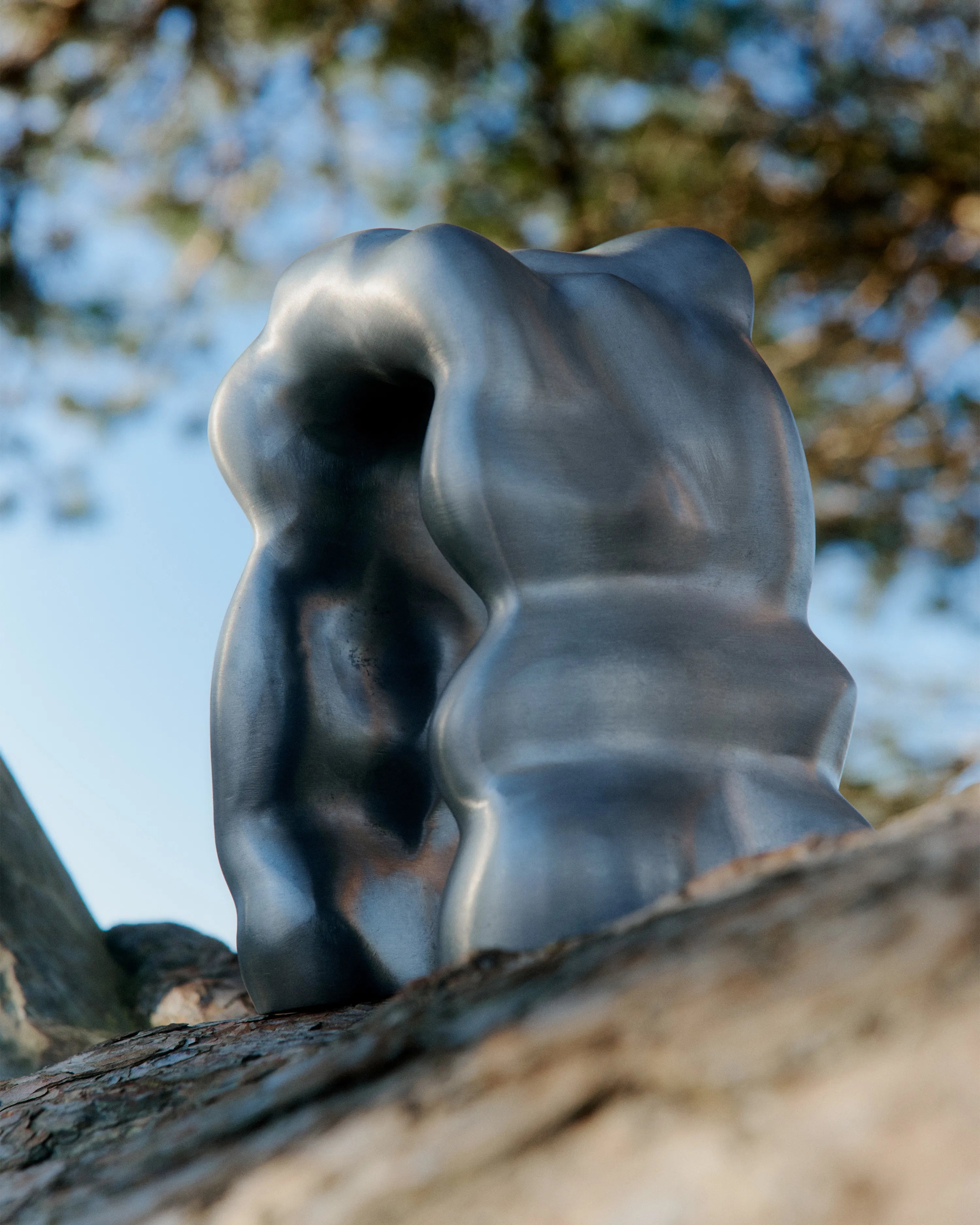 Morf Sculpture - Brushed Aluminium-5