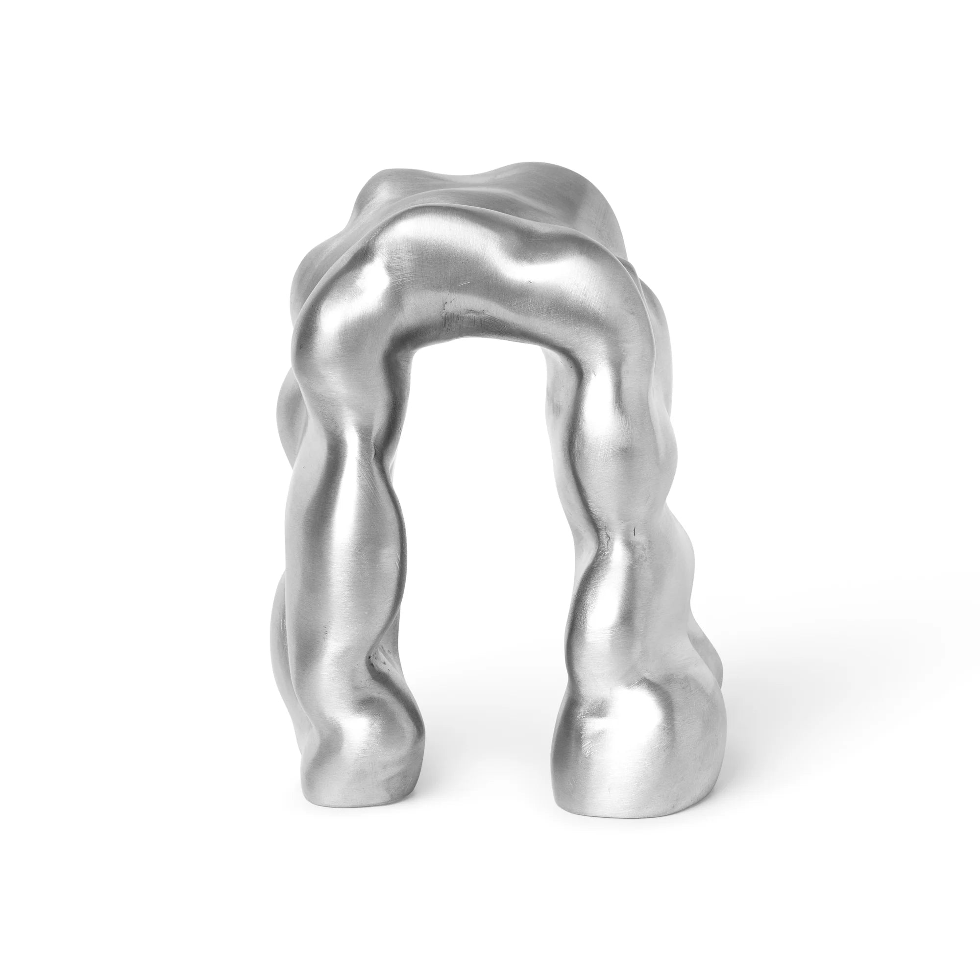 Morf Sculpture - Brushed Aluminium-3