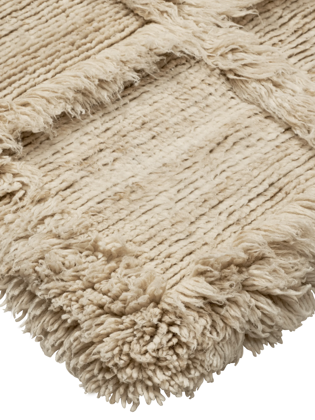 Norte Grid Rug - Natural - 160x235-3