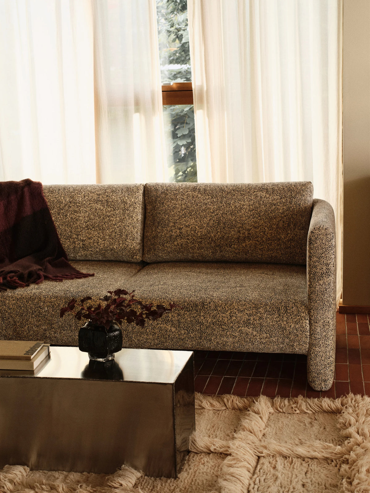 Norte Grid Rug - Natural - 160x235-4