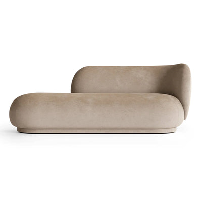 Rico Divan Right Sofa - Faded Velvet Sand