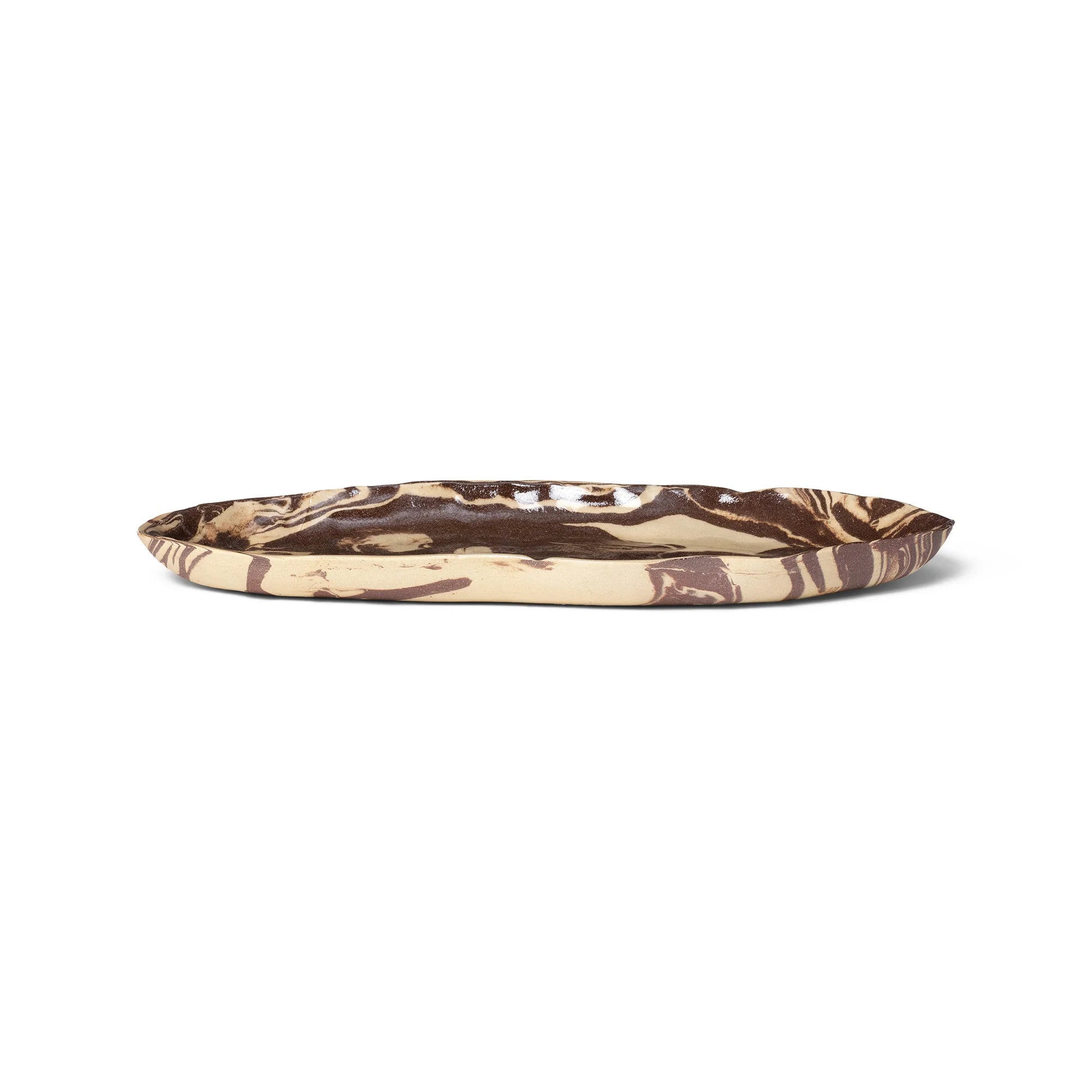 Ryu 37 Platter - Sand/Brown-1