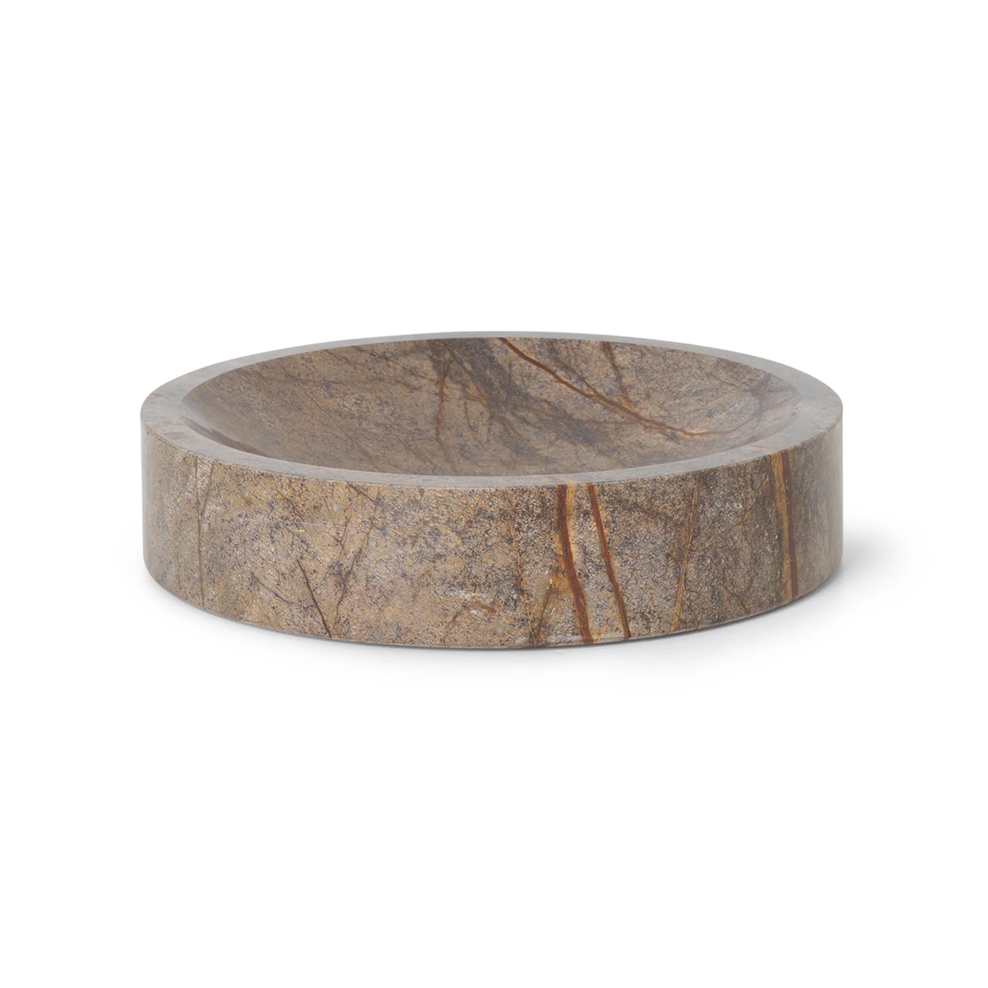 Scape Bowl - Bidasar Brown Marble-1