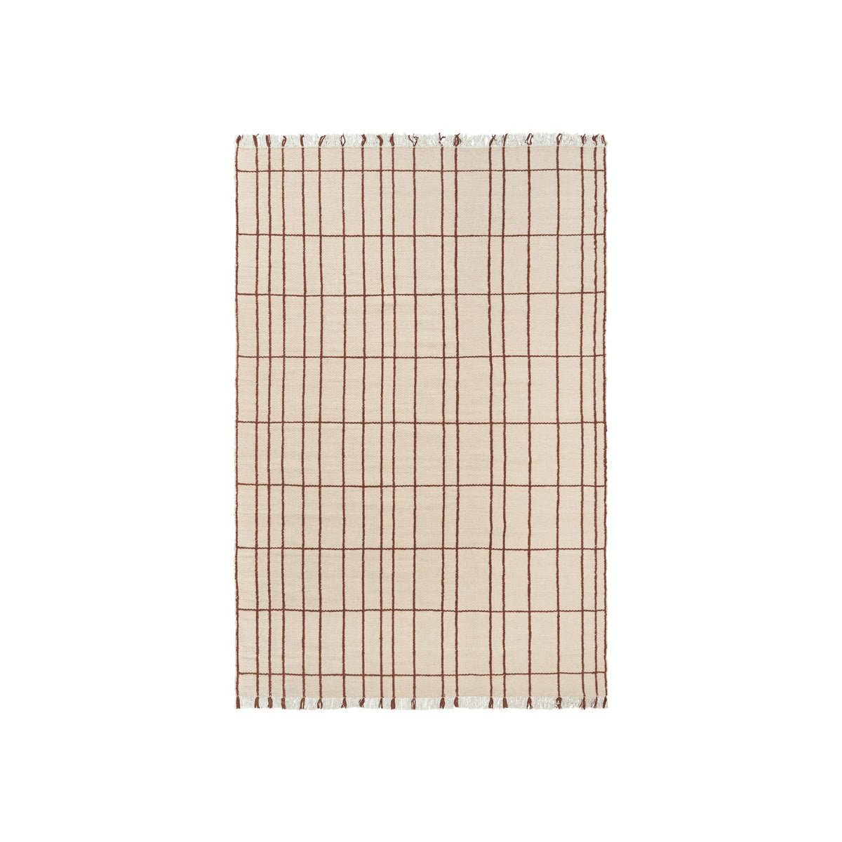 Sen Rug - Parchment/Chestnut - 200x300-1