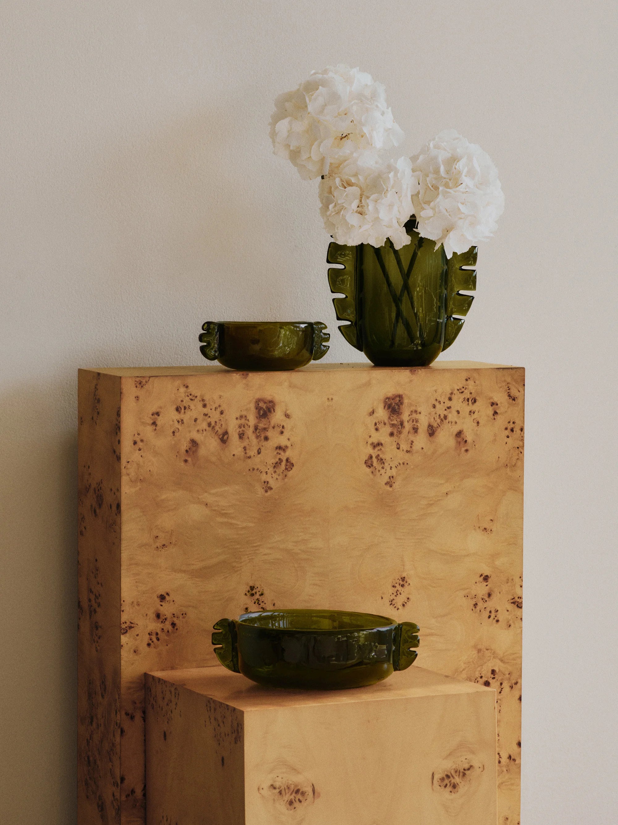 Alas Vase - Moss Green-4