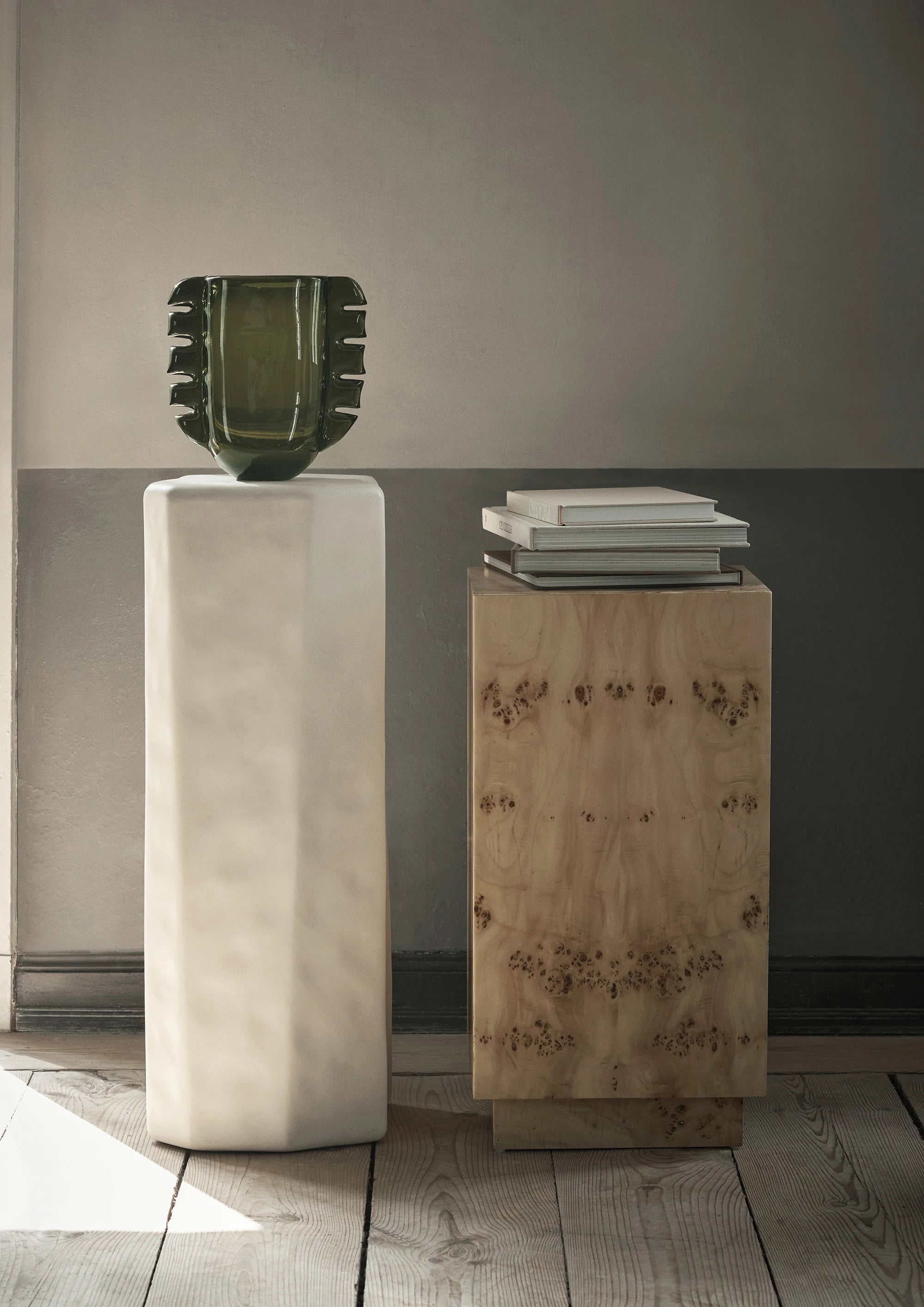 Alas Vase - Moss Green-2