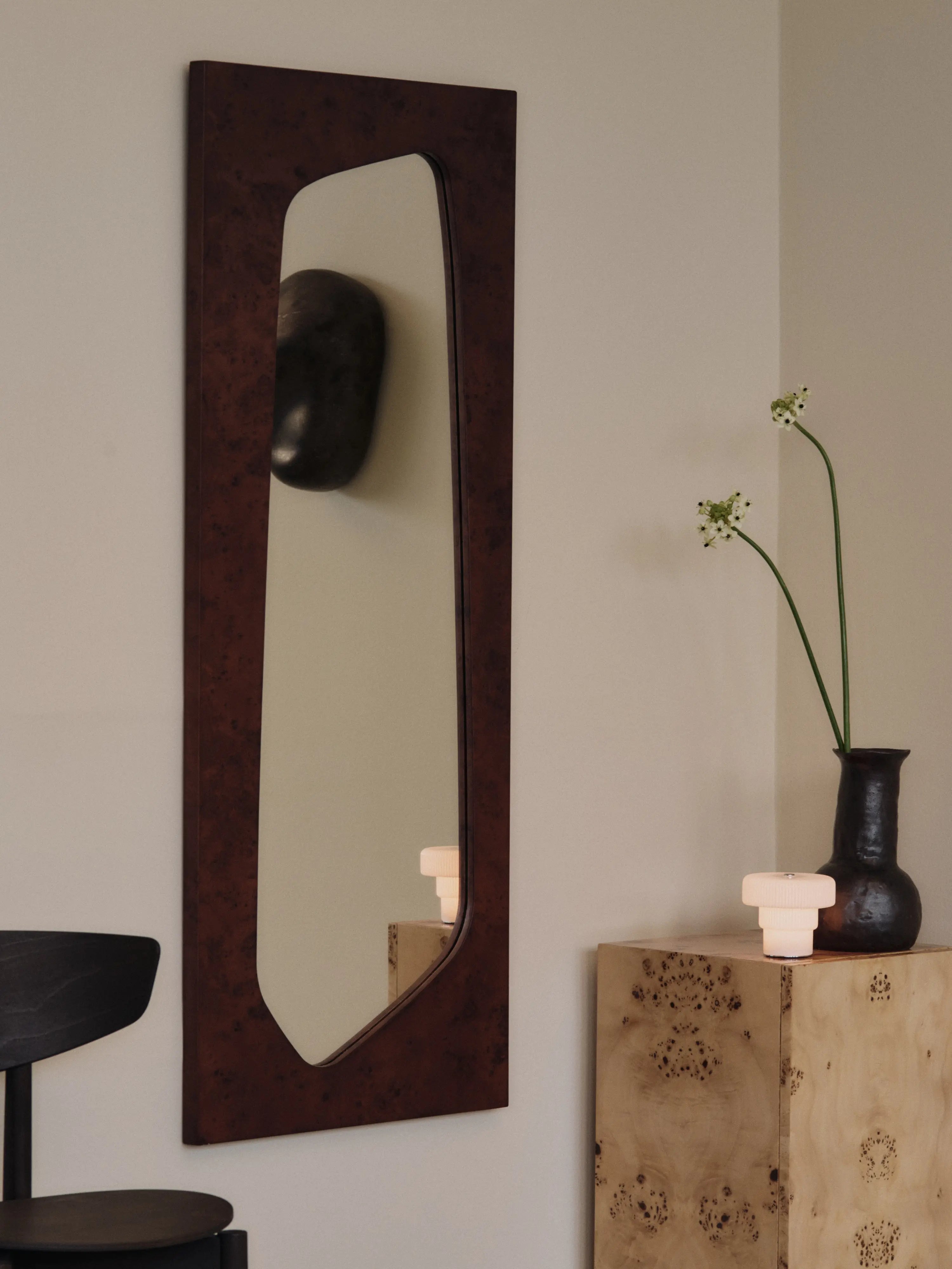 Burl Side Table - Natural-7