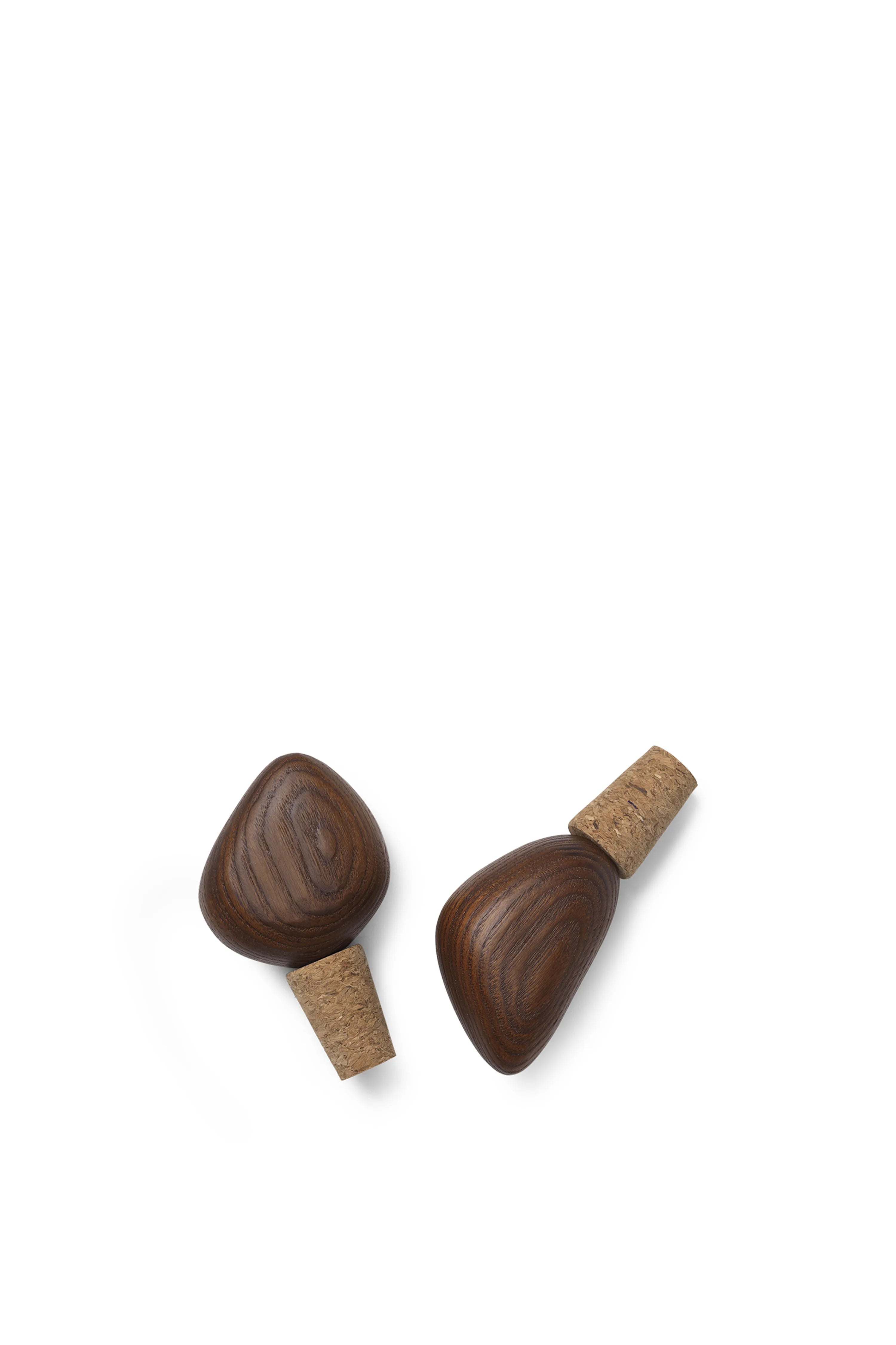 Cairn Wine Stopper - Dark Brown (Set of 2)-3