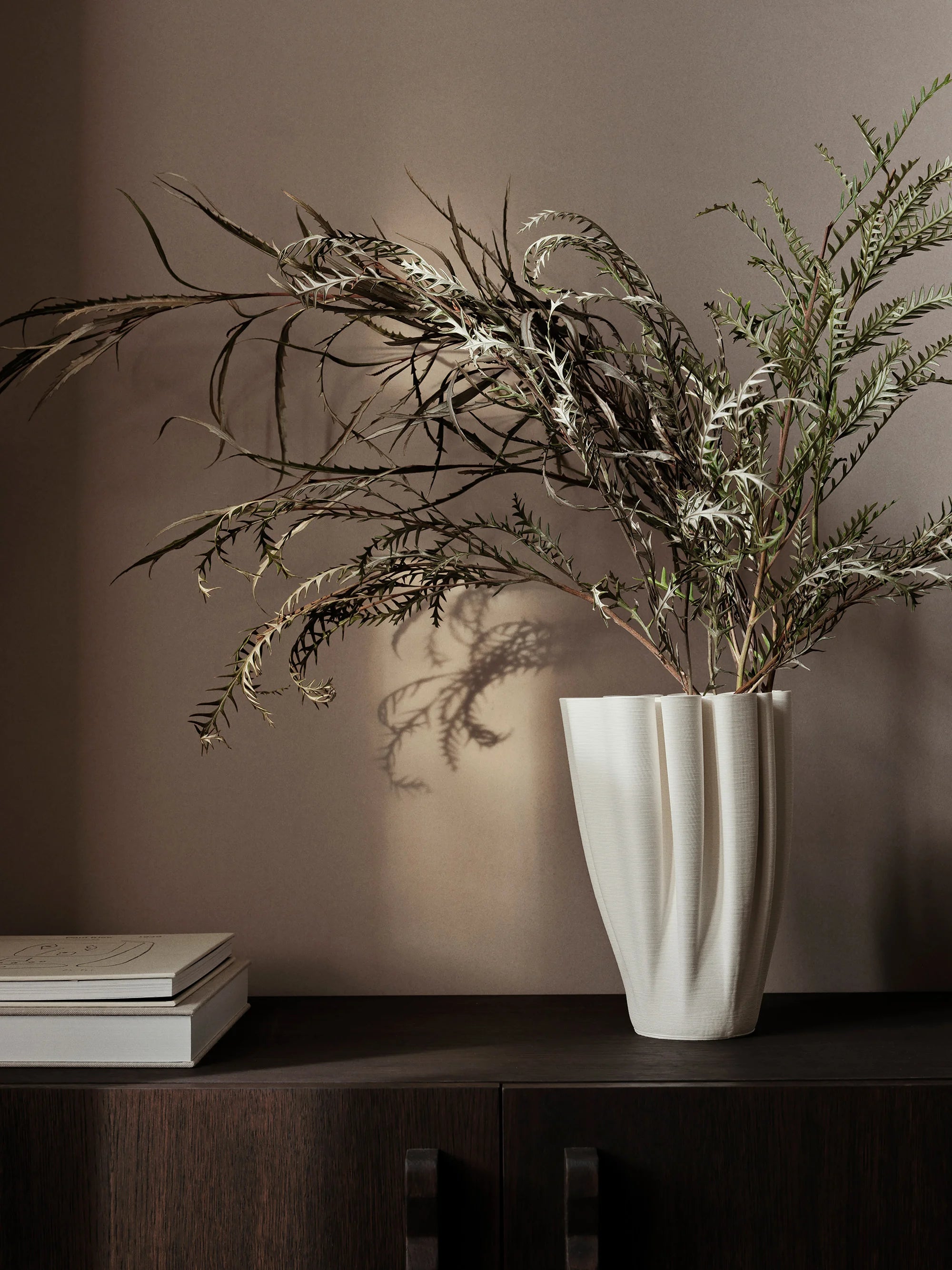 Dedali Vase - Large/Off White-2