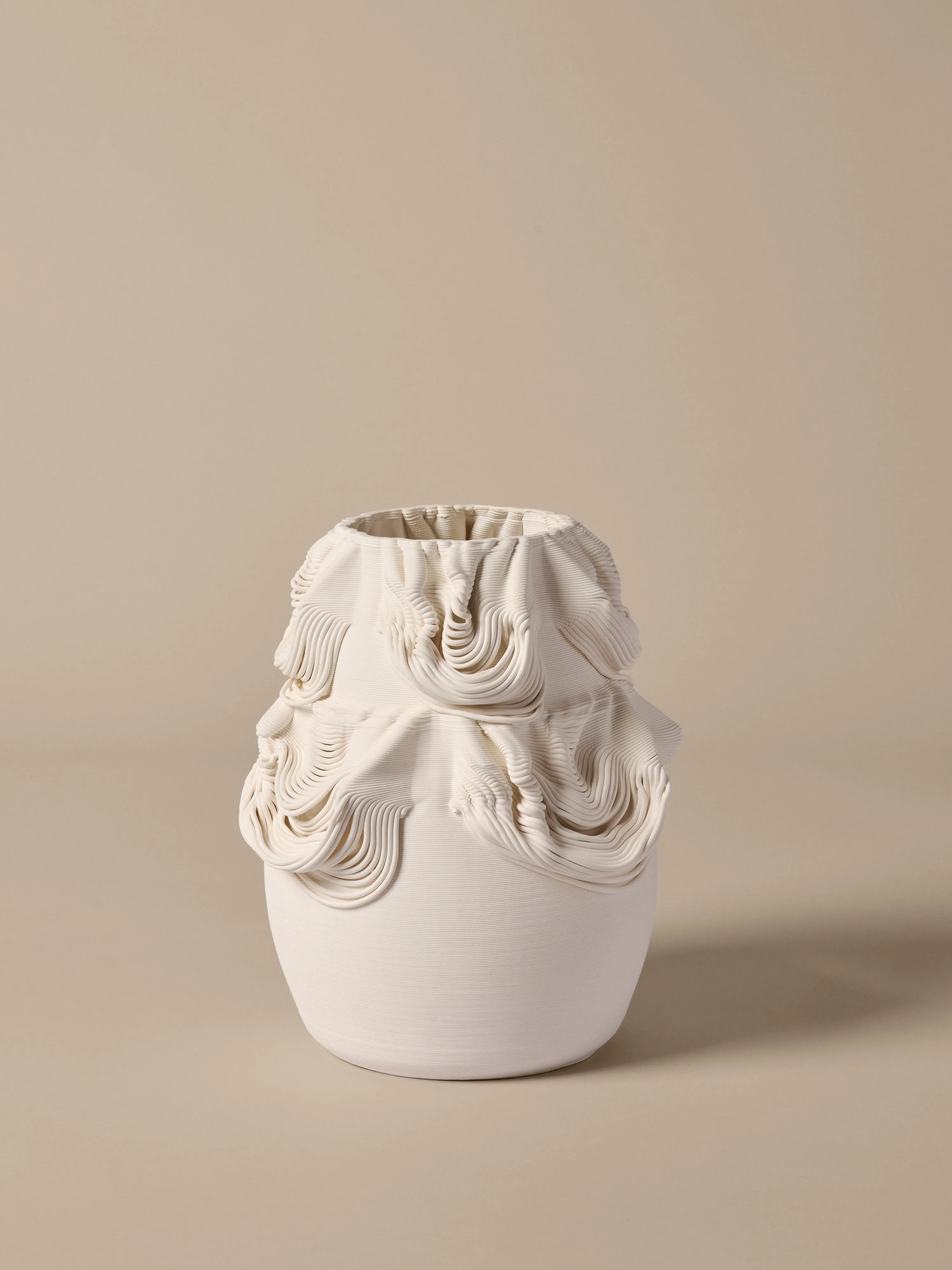 Drisca Vase - Off White-2