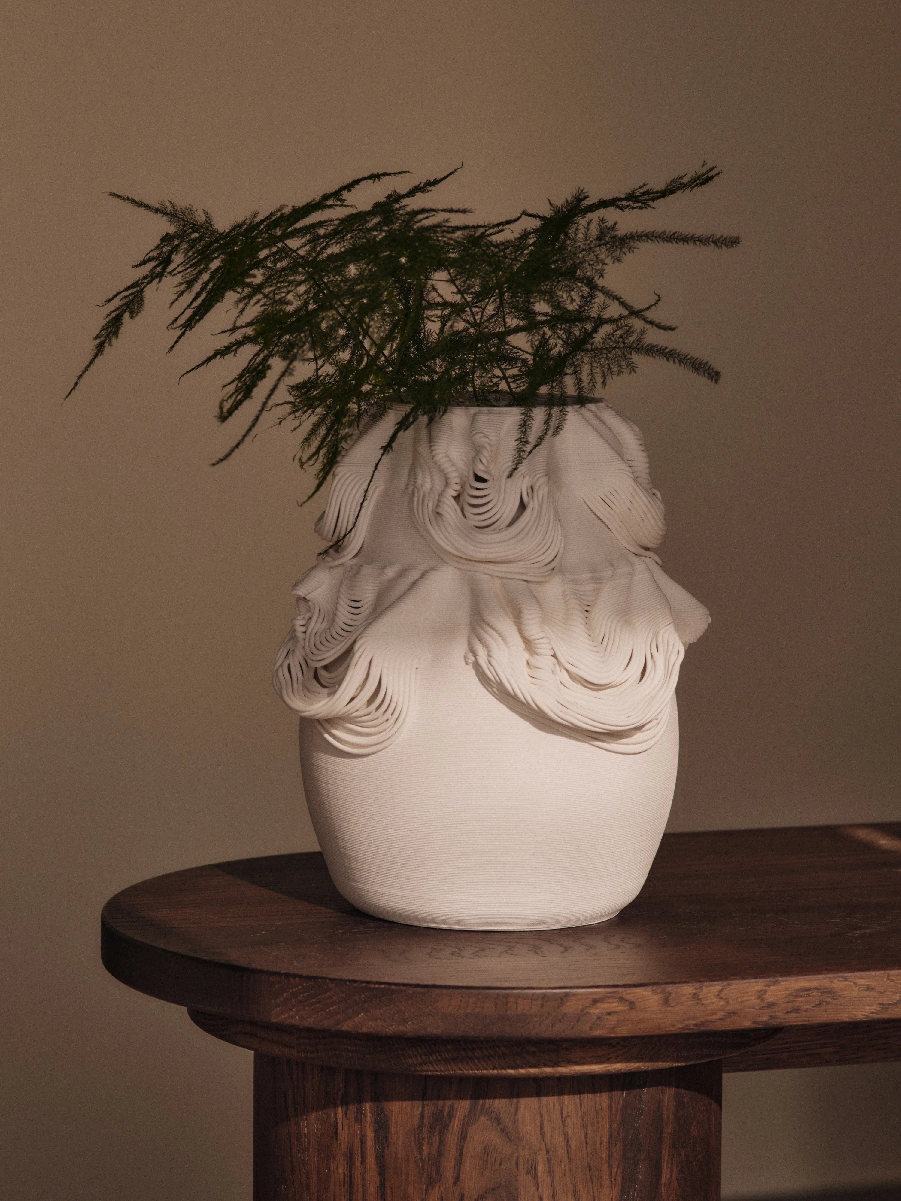 Drisca Vase - Off White-3