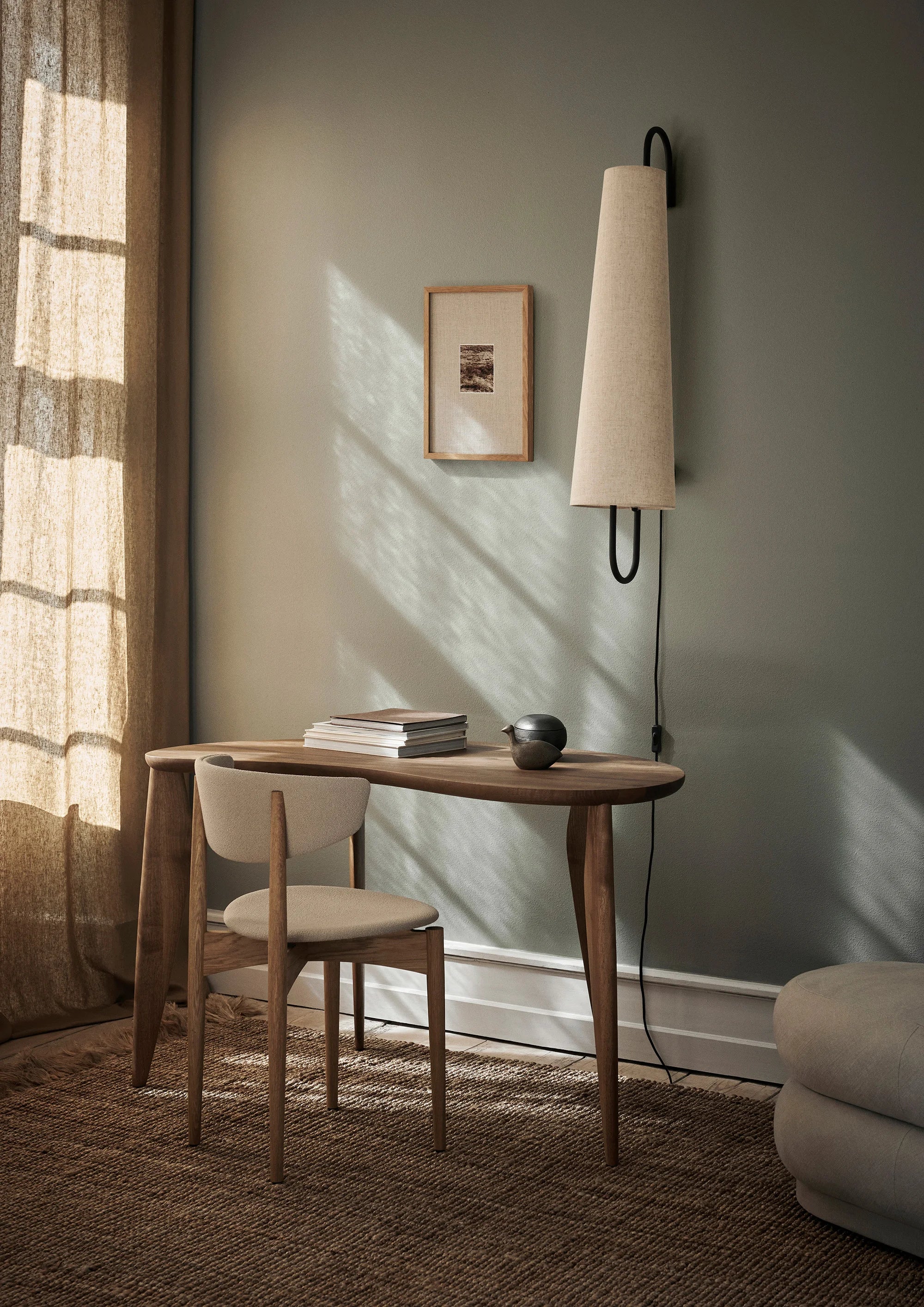 Feve Desk - Walnut-2