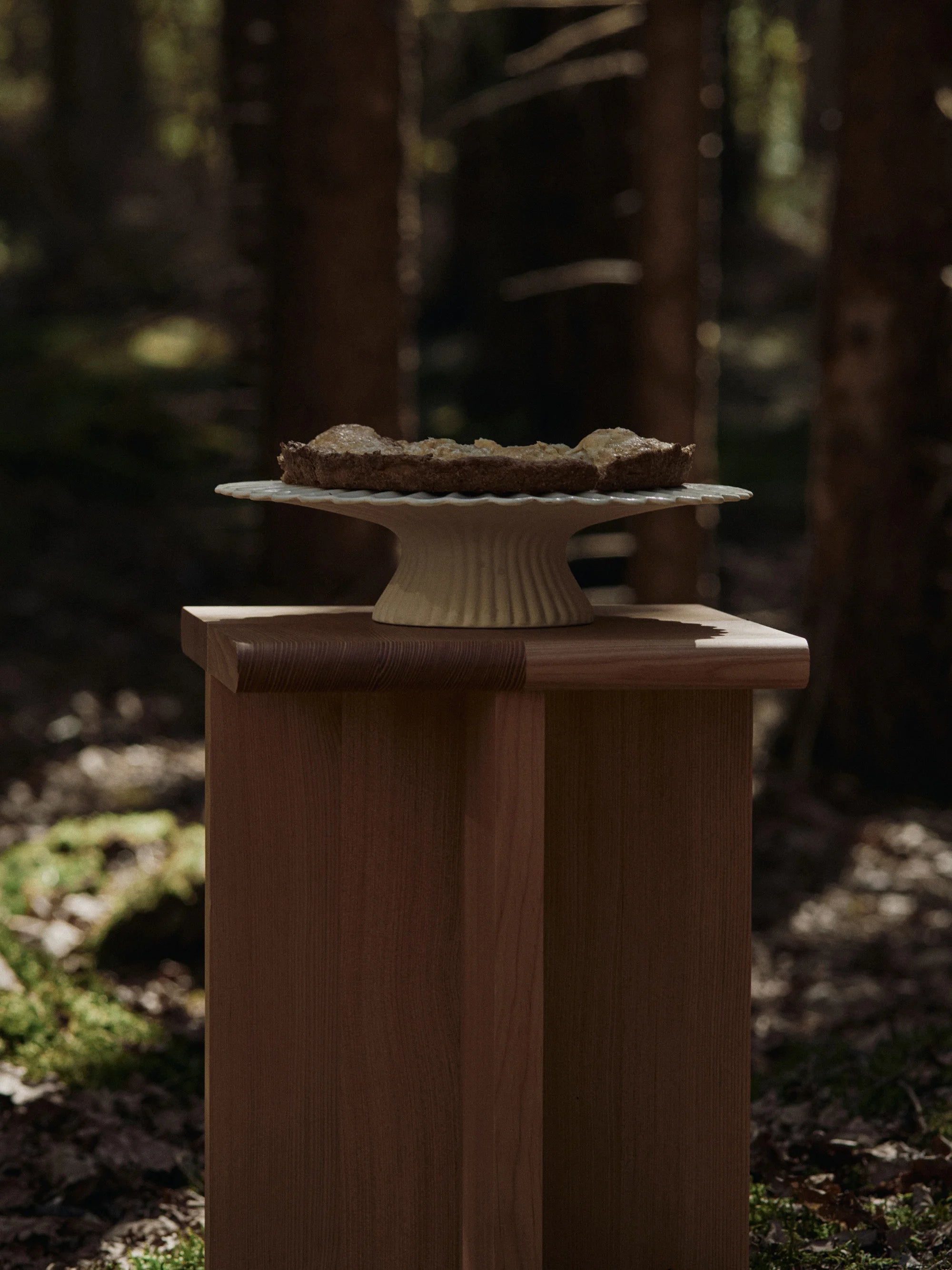 Fountain Cake Stand - Off White-7