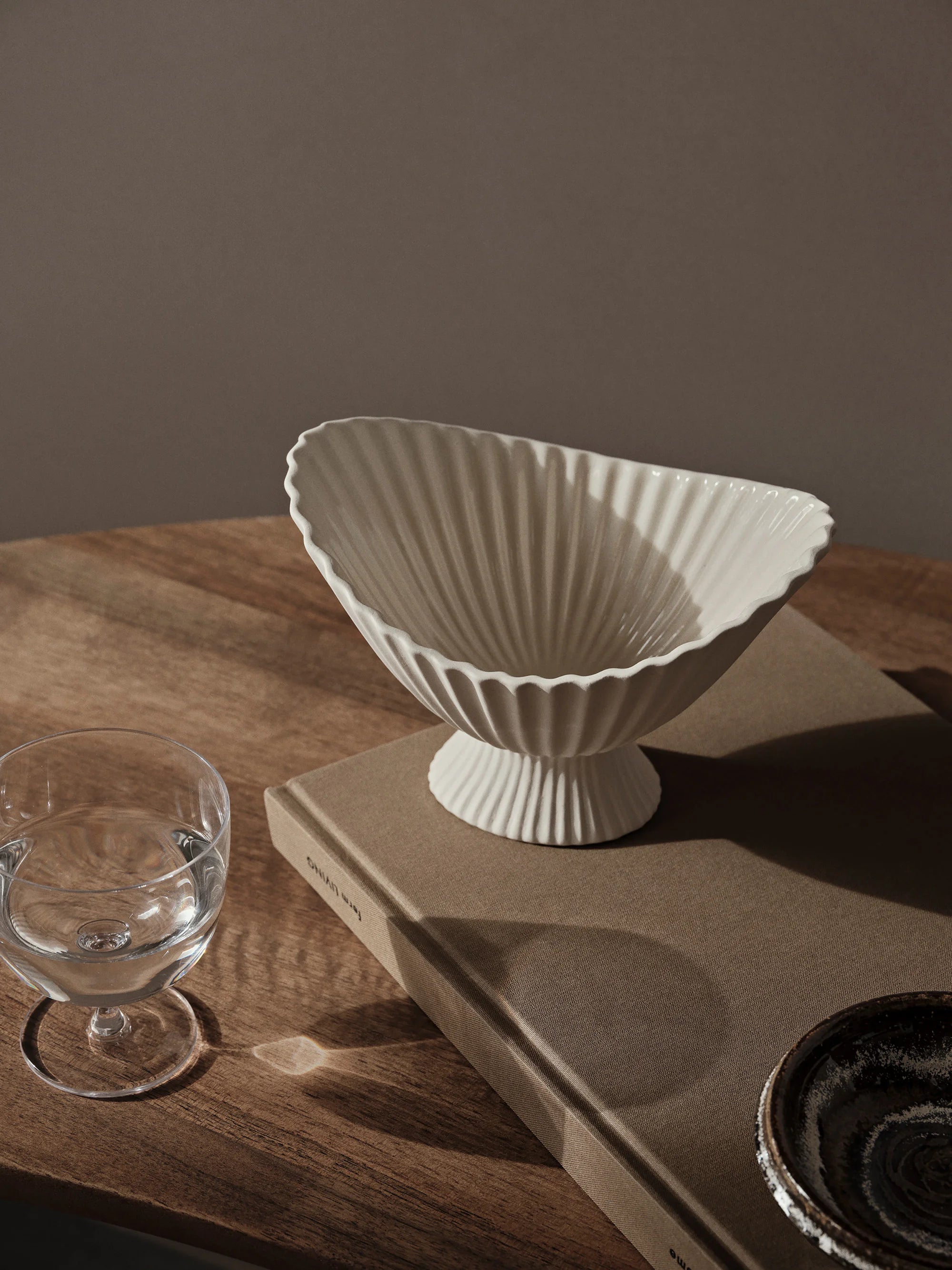 Fountain Bowl - Small/Off White-6