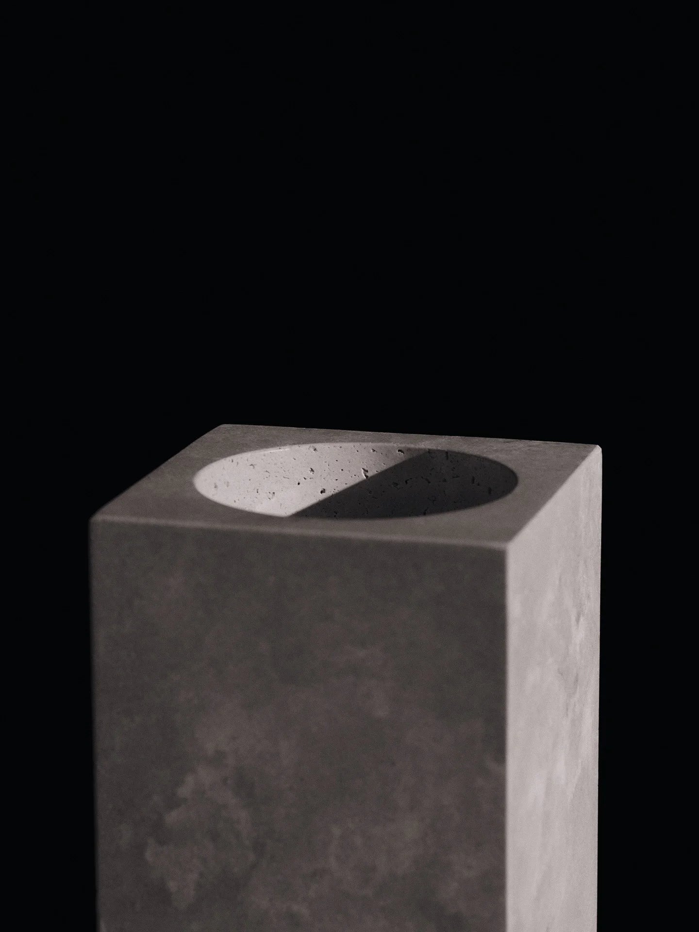 Hew Vase - Travertine-5
