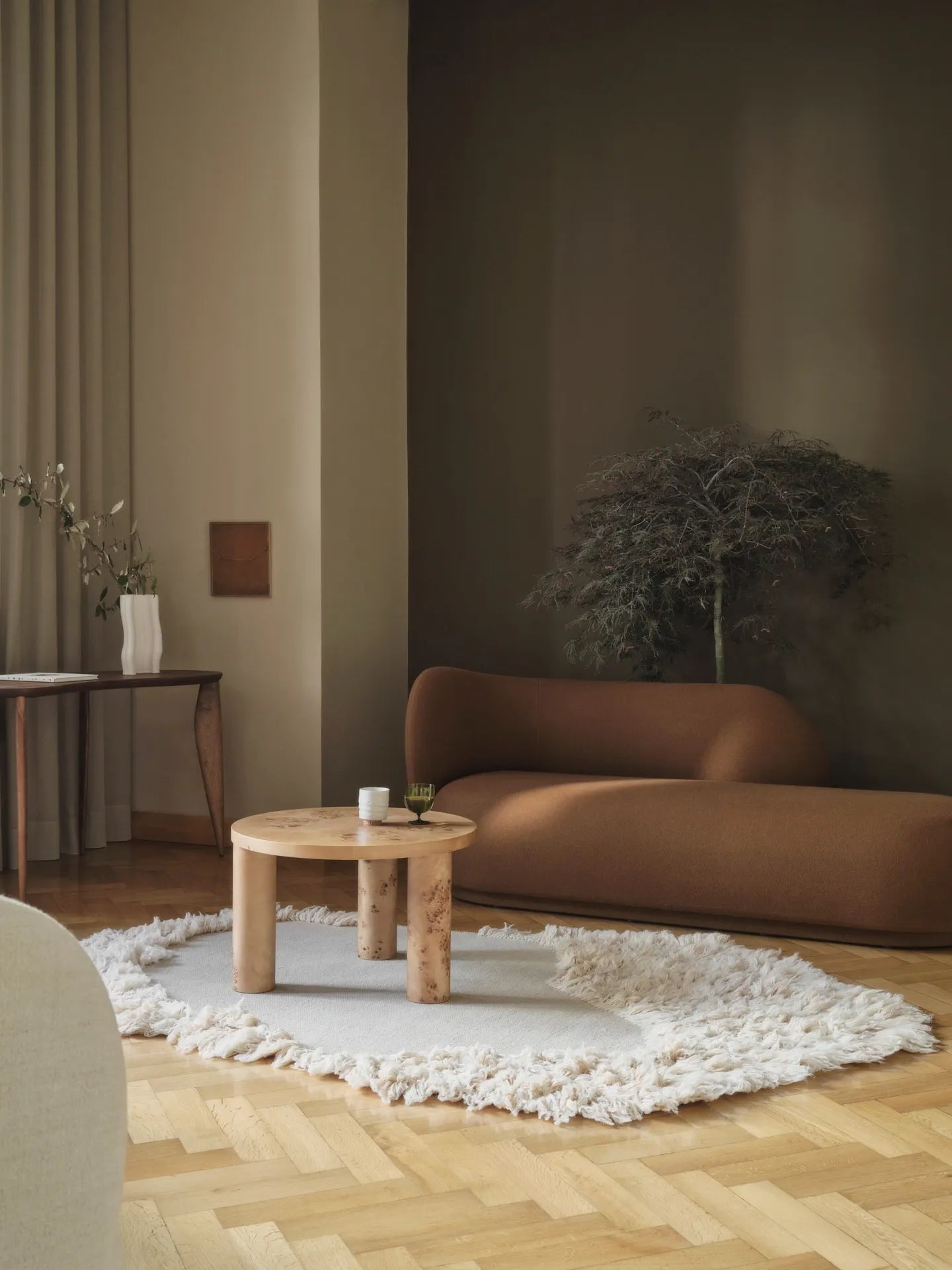 Rico Divan Right Sofa - Faded Velvet Sand-5