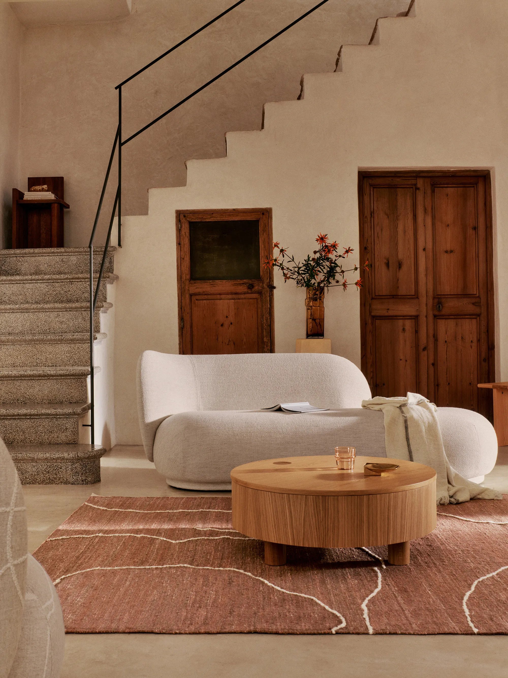 Rico Divan Right Sofa - Faded Velvet Sand-4