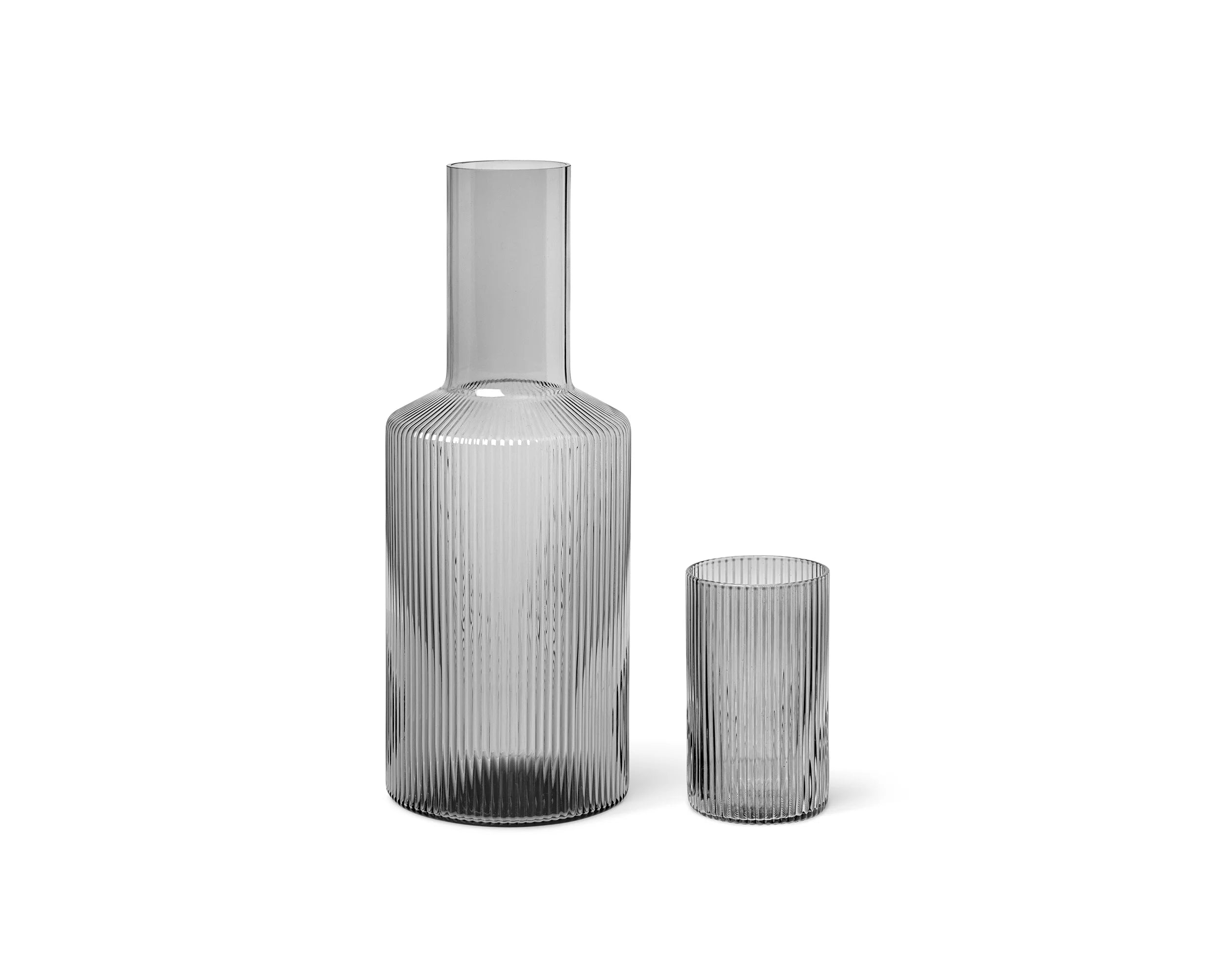 Ripple Carafe - Smoked Grey-3