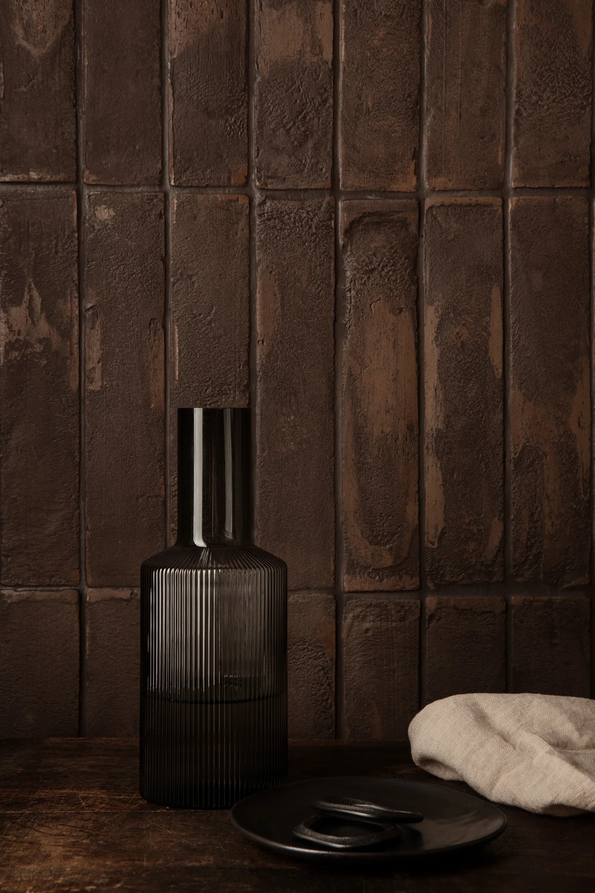 Ripple Carafe - Smoked Grey-2