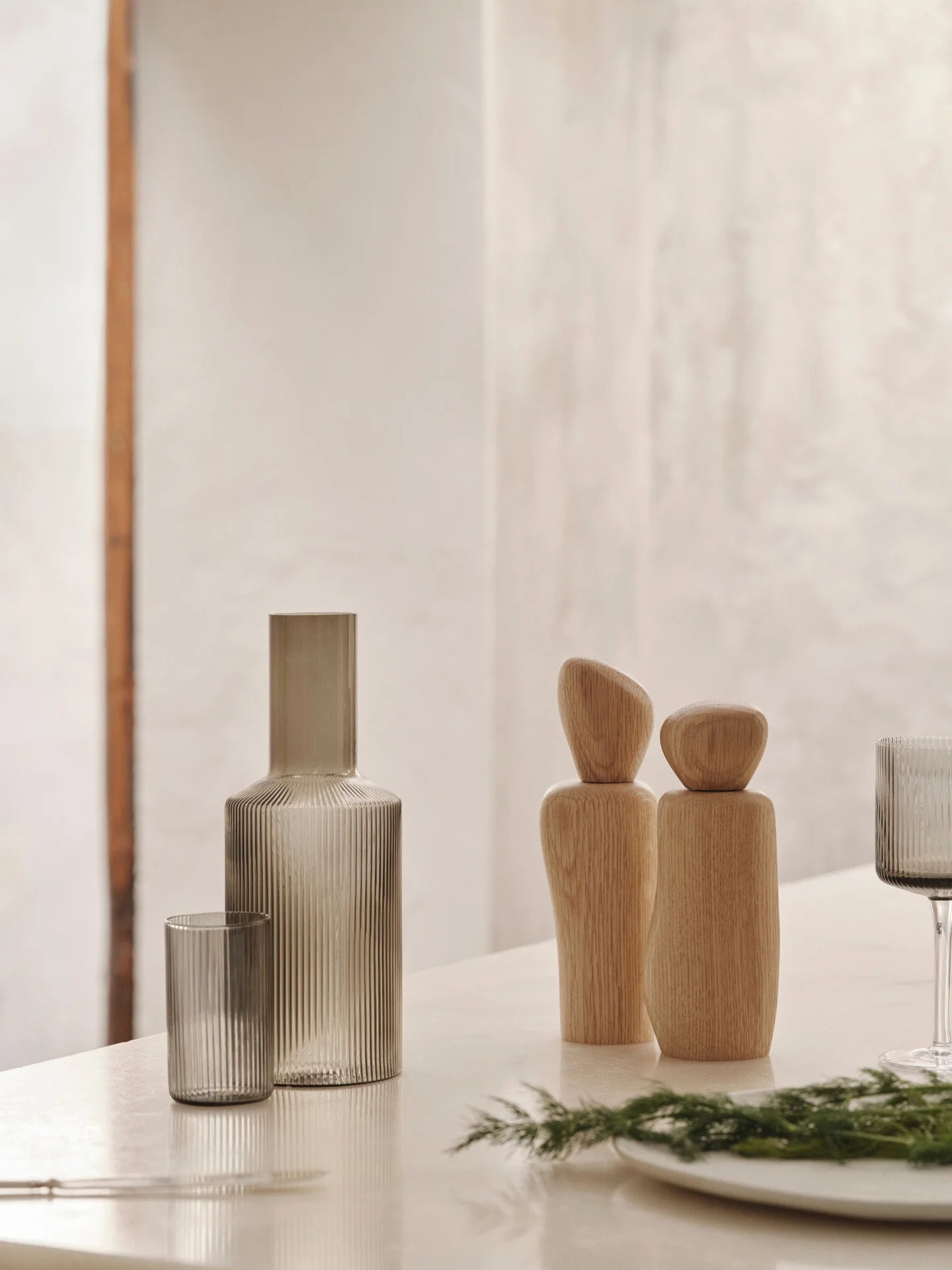Ripple Carafe - Smoked Grey-6