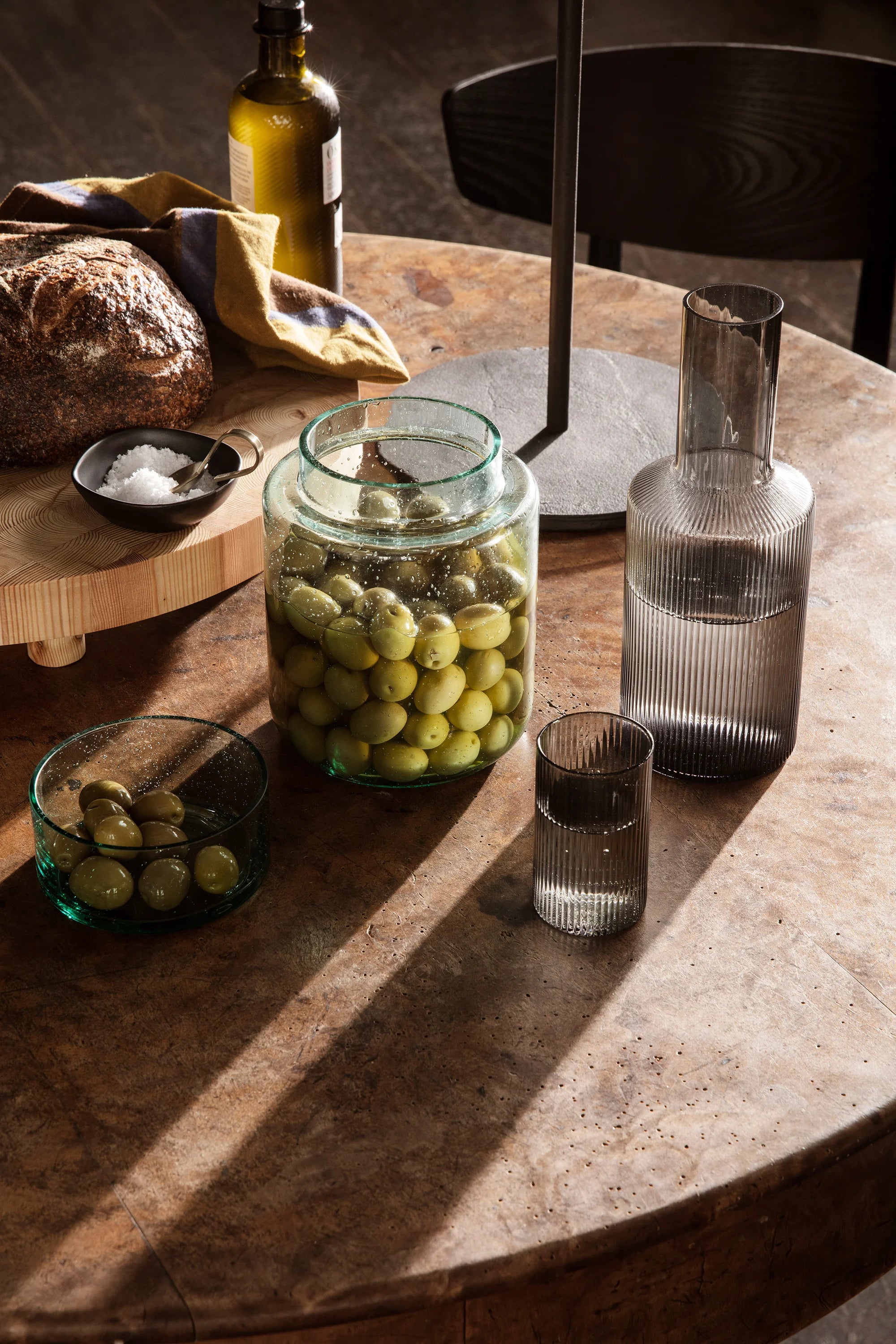 Ripple Carafe - Smoked Grey-10