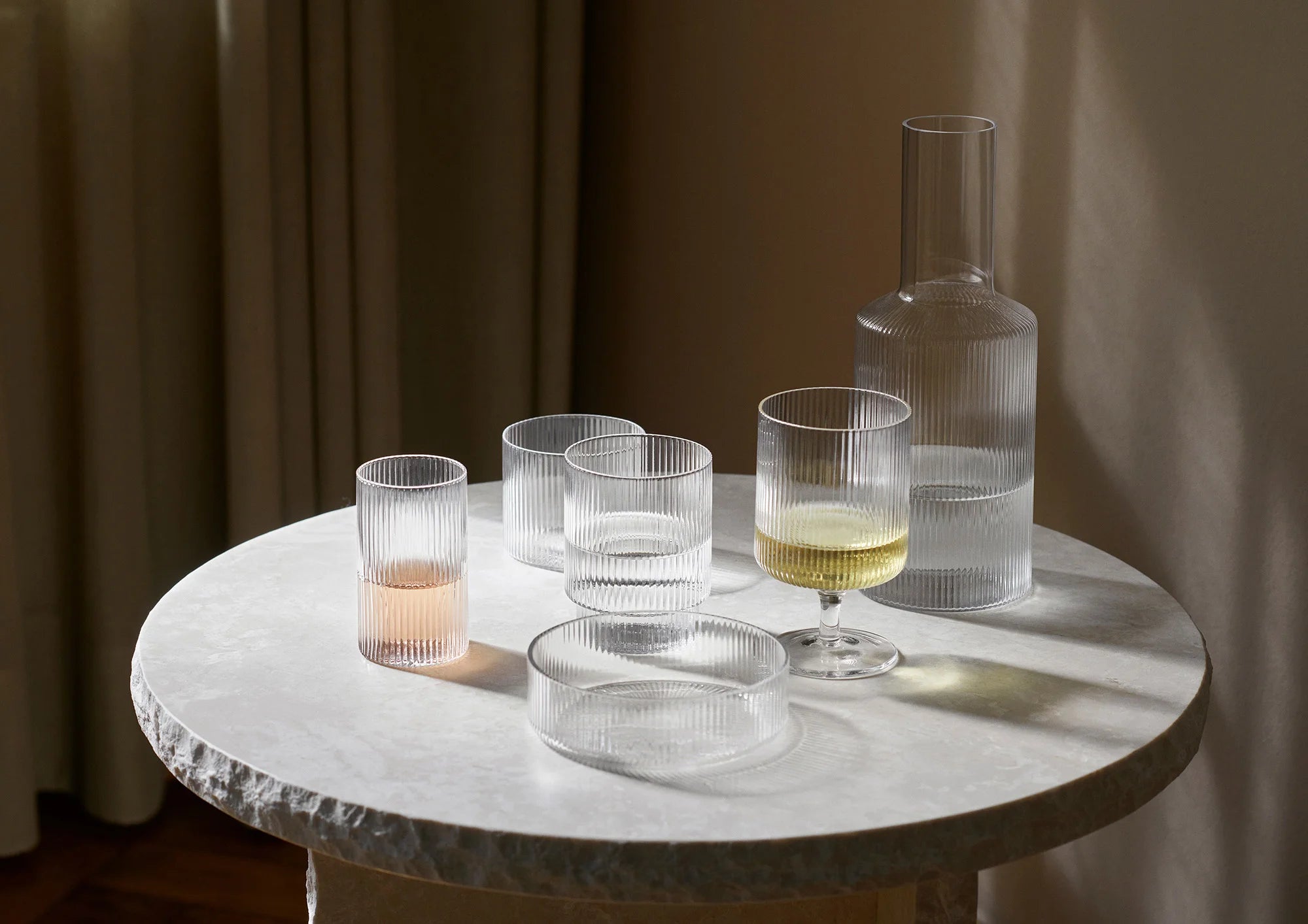 Ripple Carafe - Clear-3