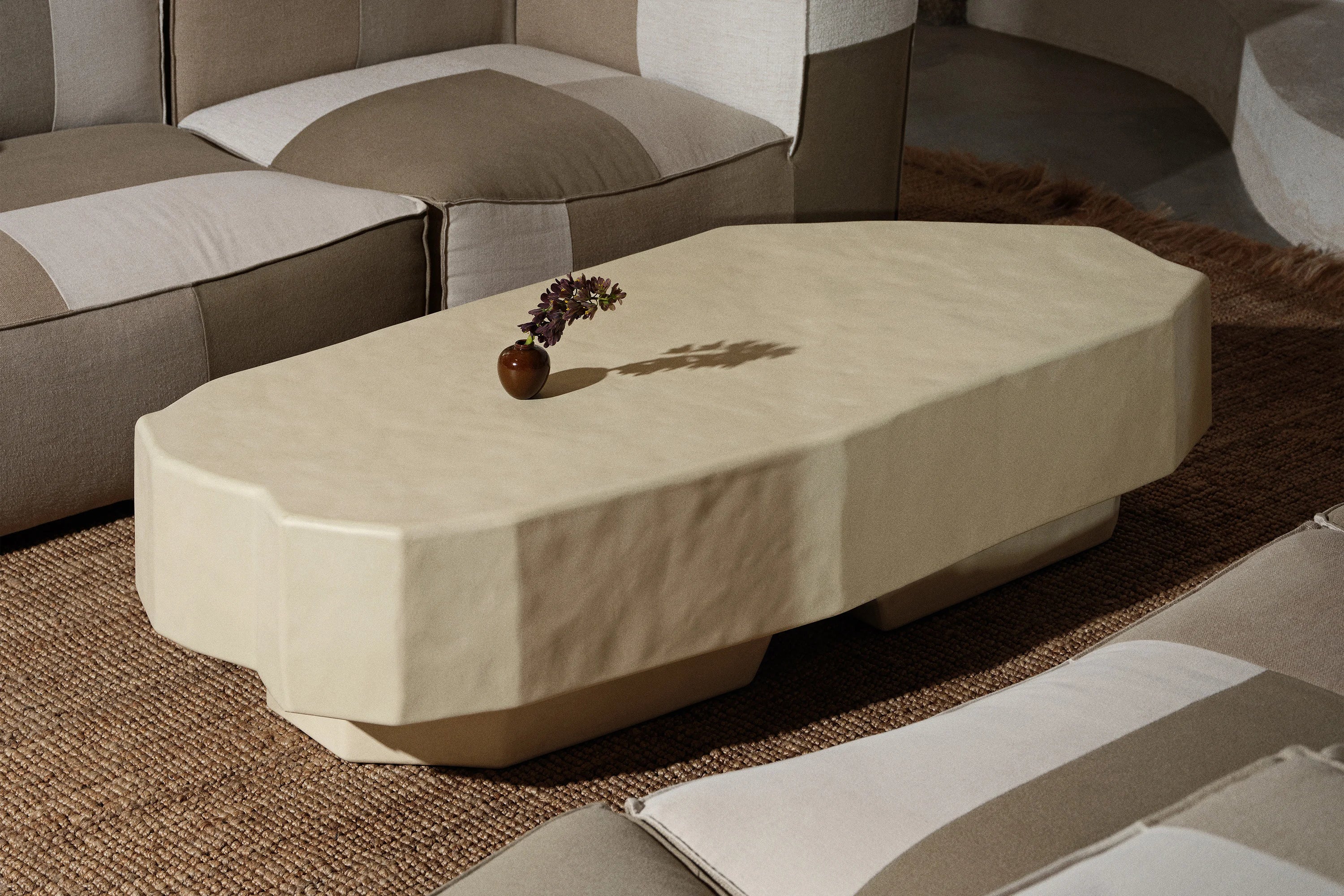 Staffa Coffee Table - Ivory-4