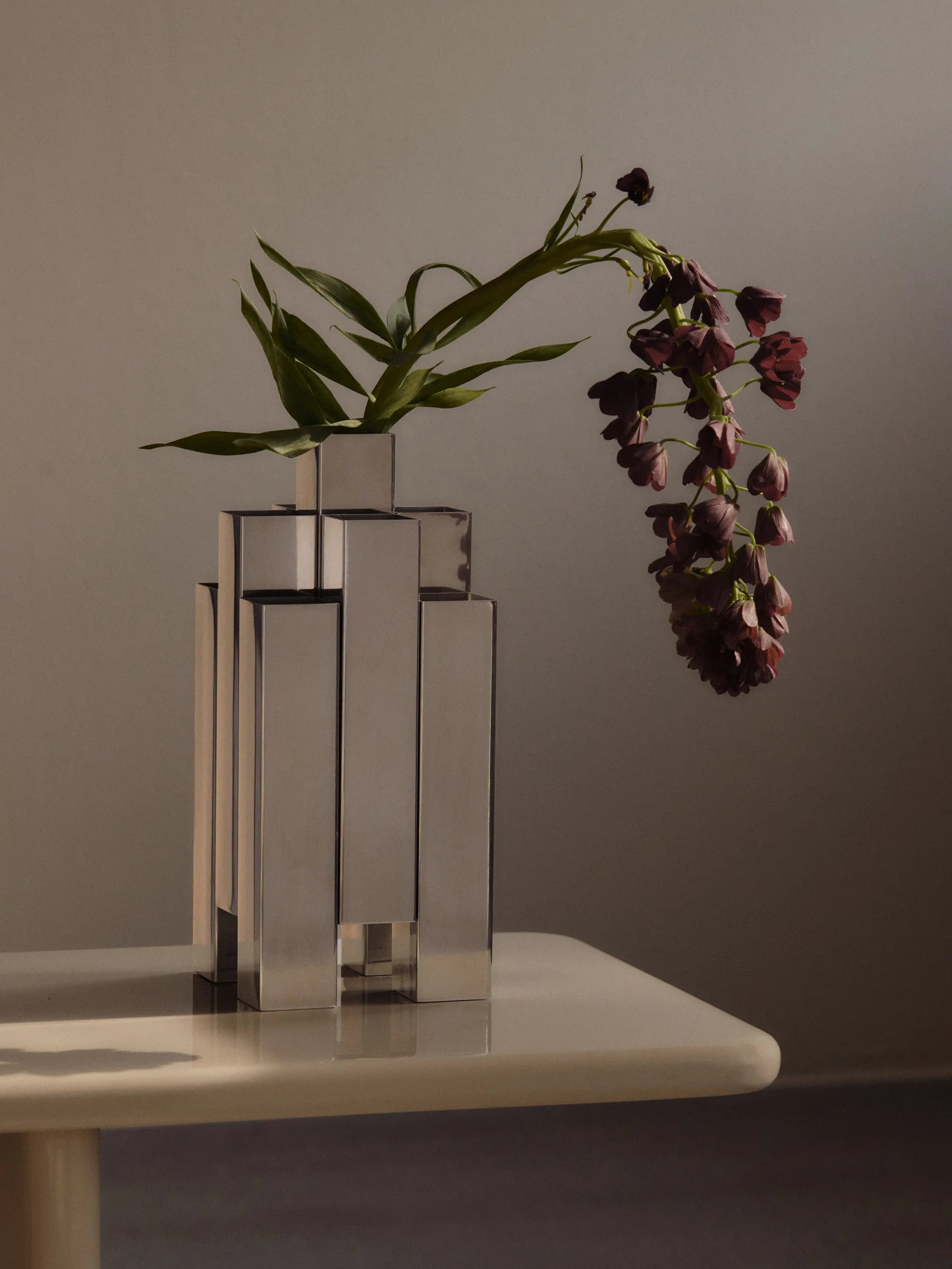 Tessera Vase - Mirror Polished-4