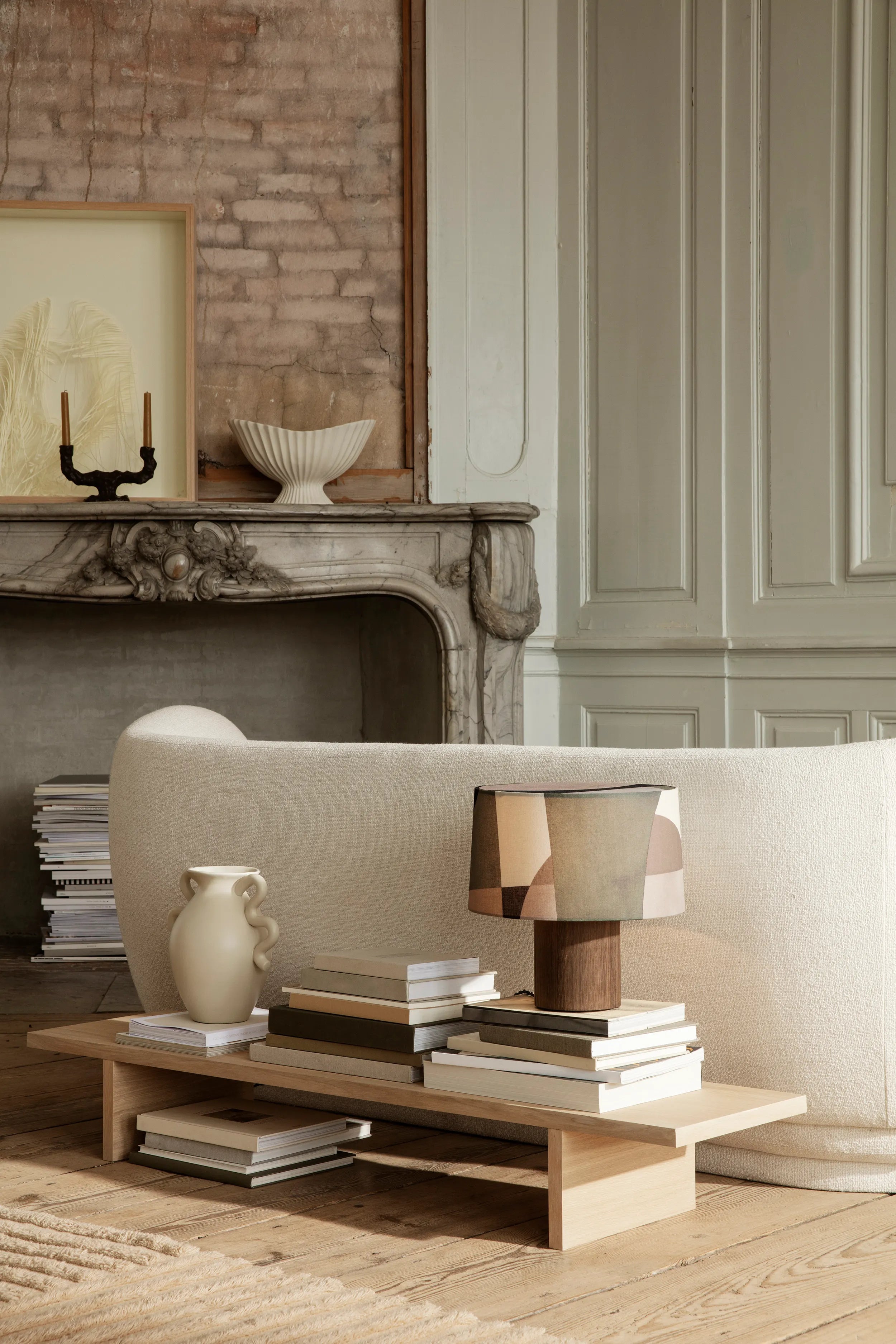 Verso Table Vase - Cream-5