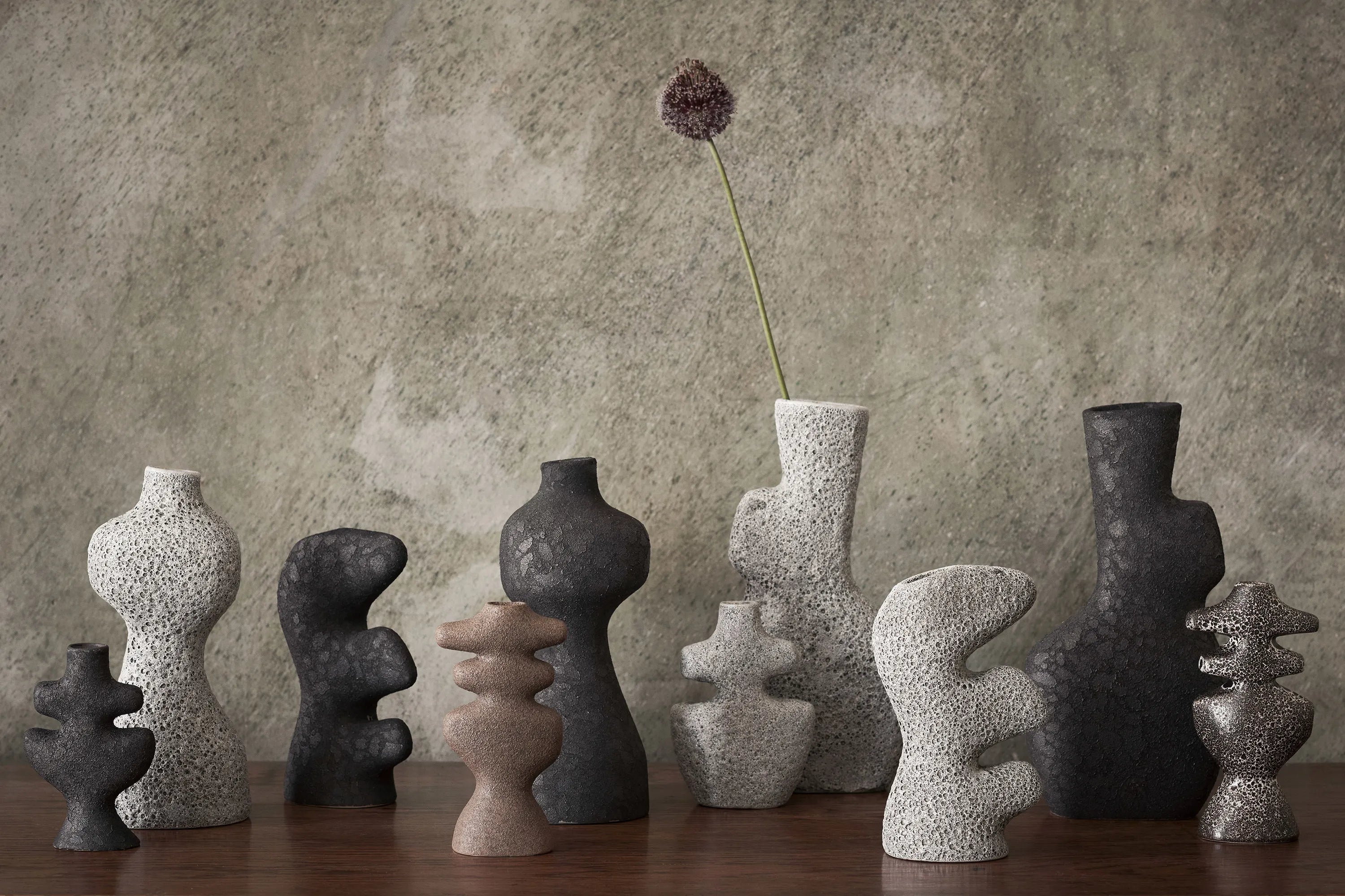 Yara Vase - Large/Rustic Iron-2