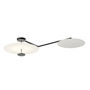 Flat 5924 Ceiling lamp - White/Grey L1