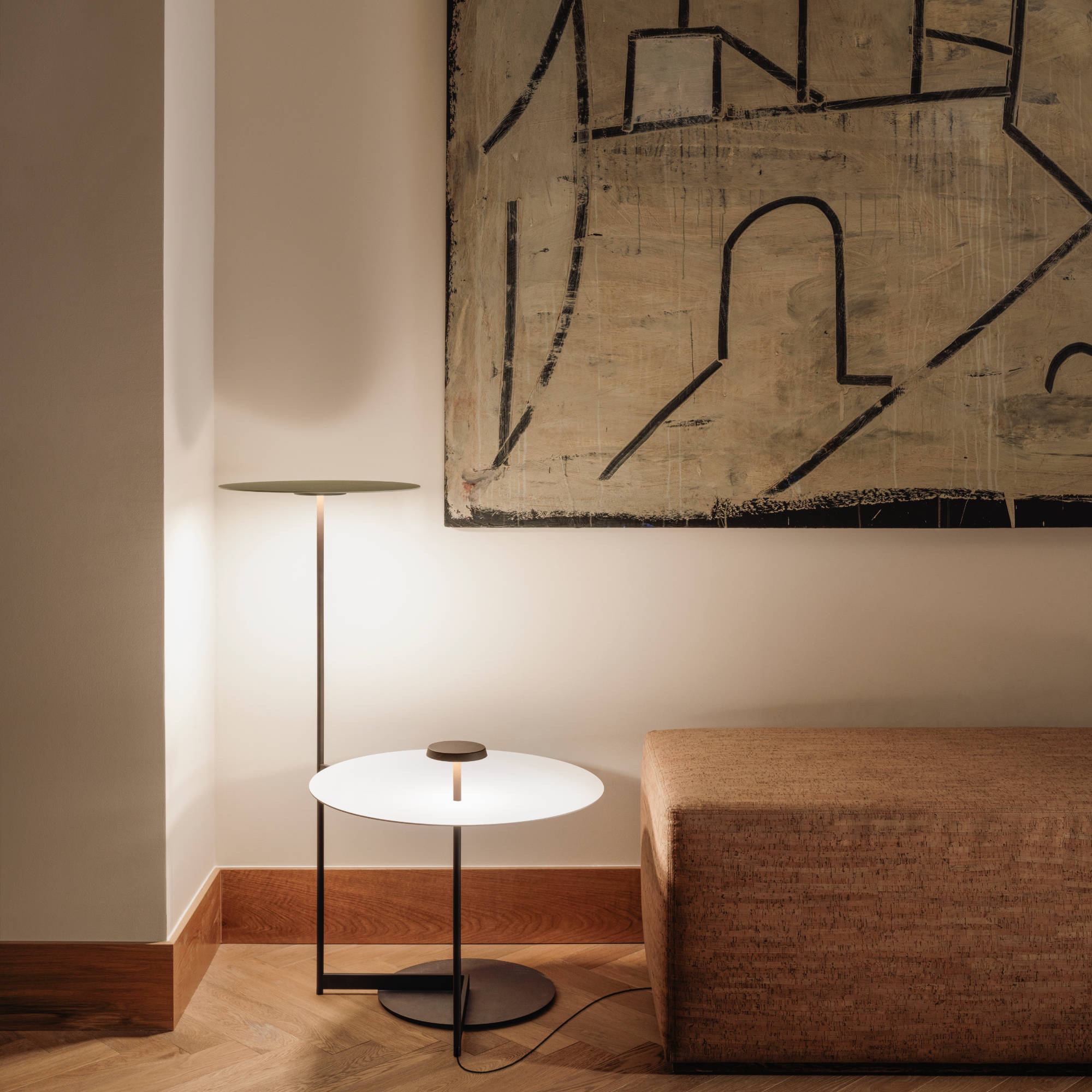 Flat 5945 Floor lamp - Green L1-3