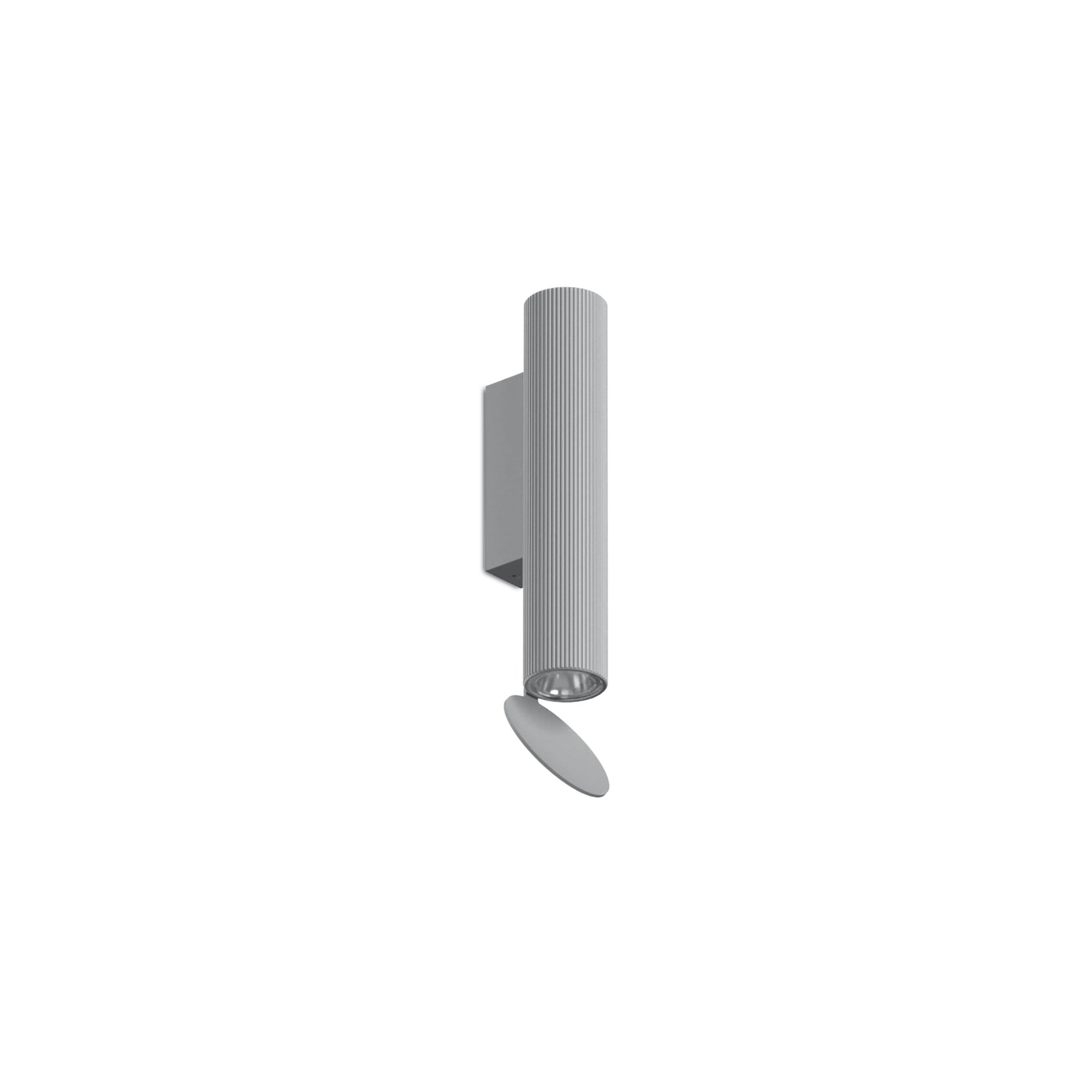 Flauta Riga 1 Outdoor Wall Lamp - Grey