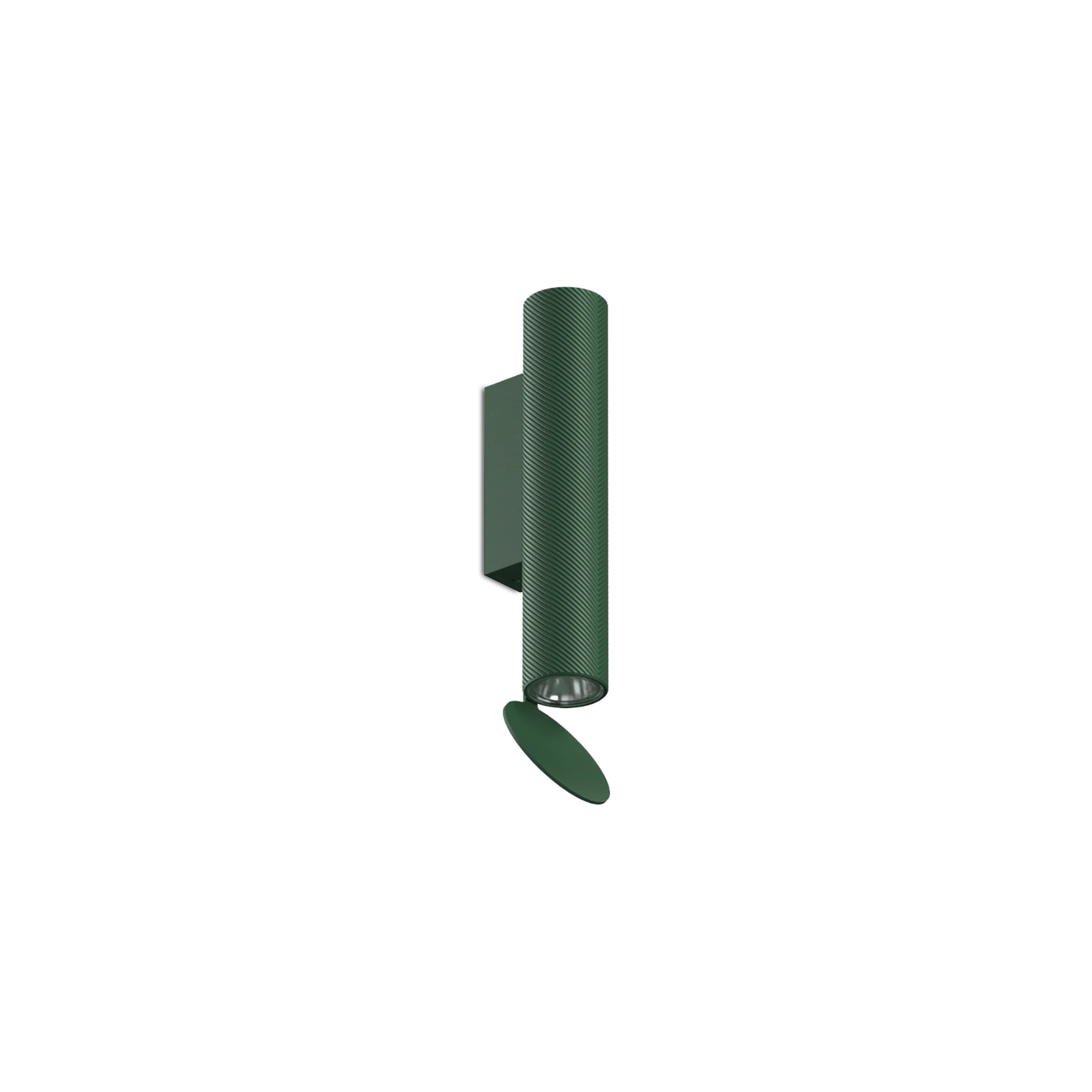 Flauta Spiga 1 Outdoor Wall Lamp - Forest Green