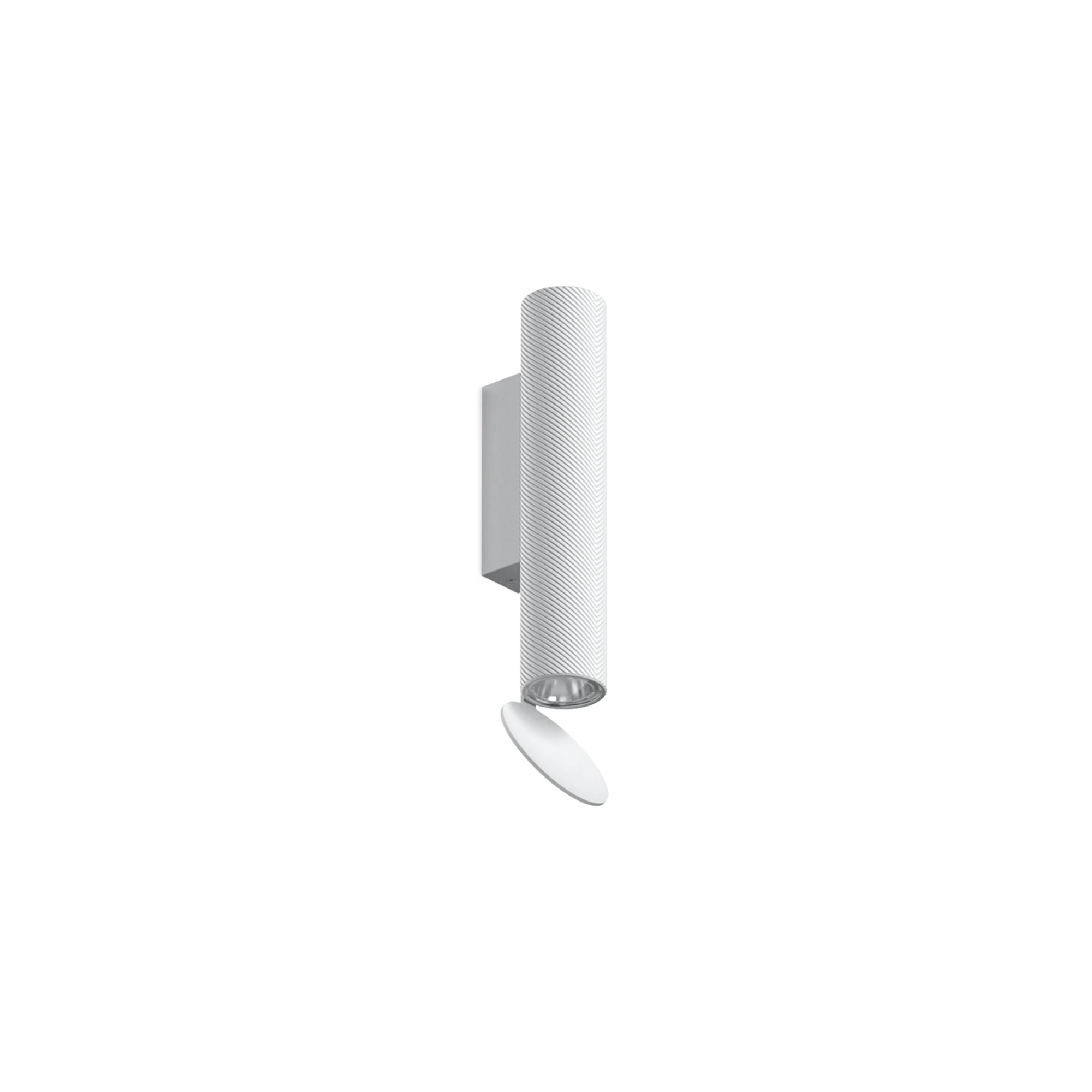 Flauta Spiga 1 Outdoor Wall Lamp - White