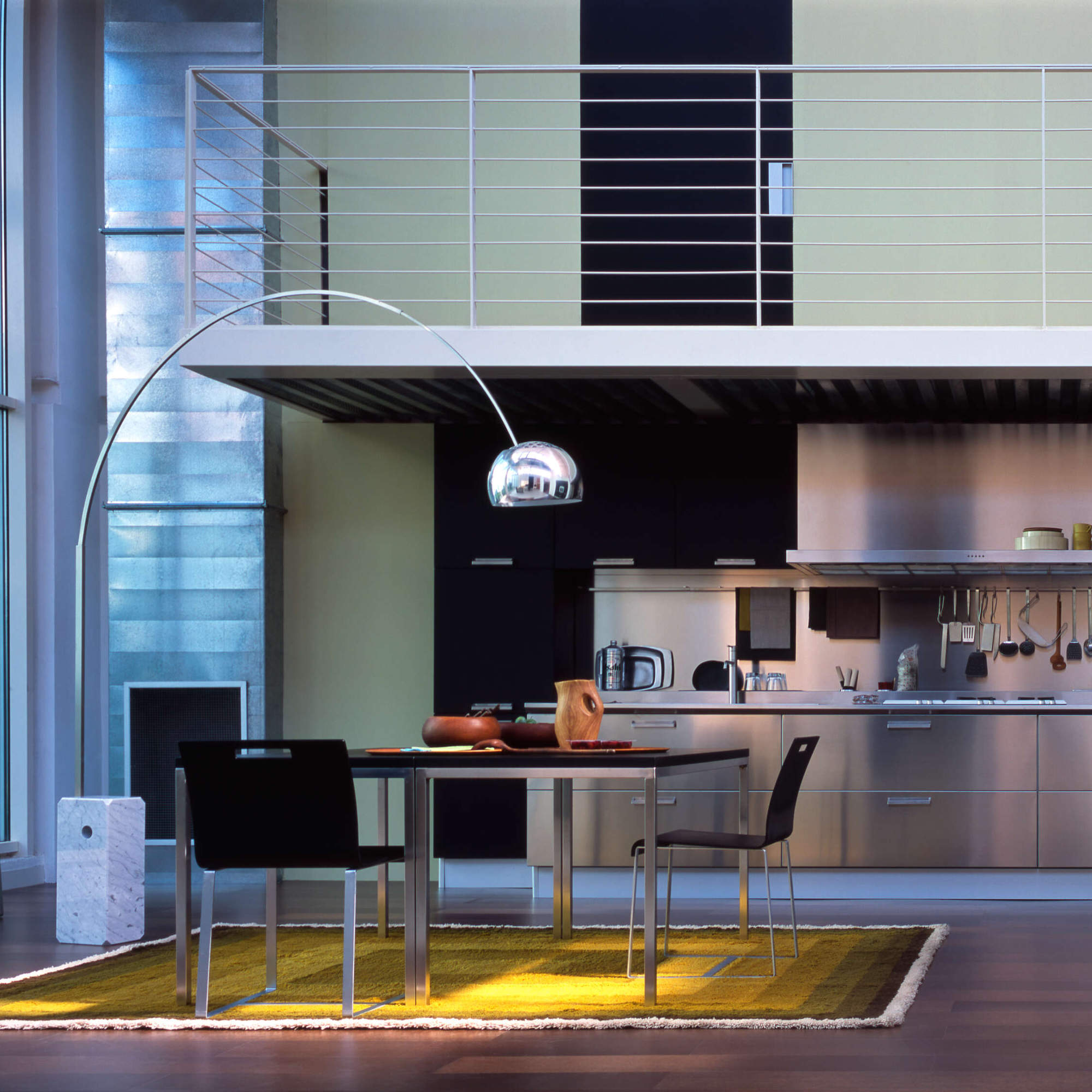 Arco LED Floor Lamp - Steel-4