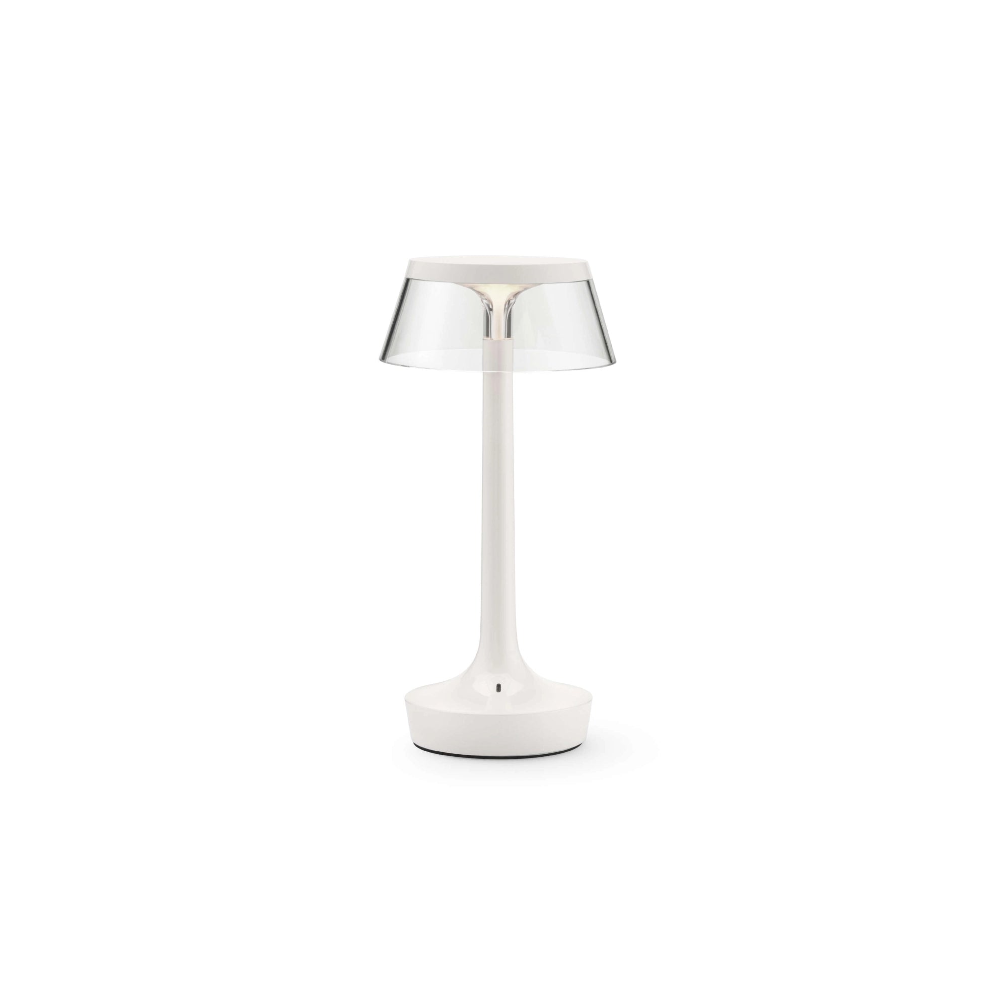 Bon Jour Unplugged Portable Table Lamp - Almost White