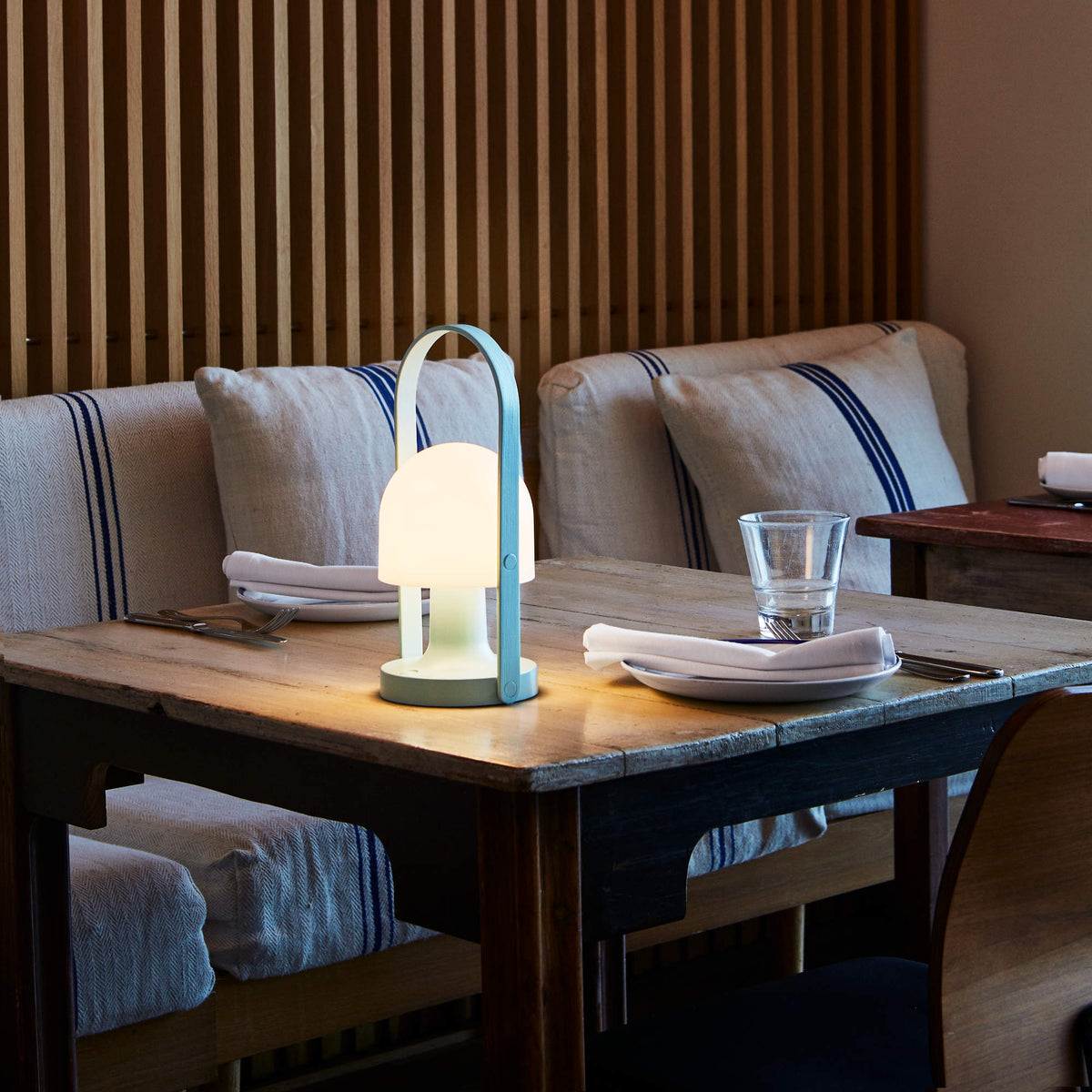 Followme Portable Table Lamp – 12.3x28.8 / Polycarbonate (Blue)-2