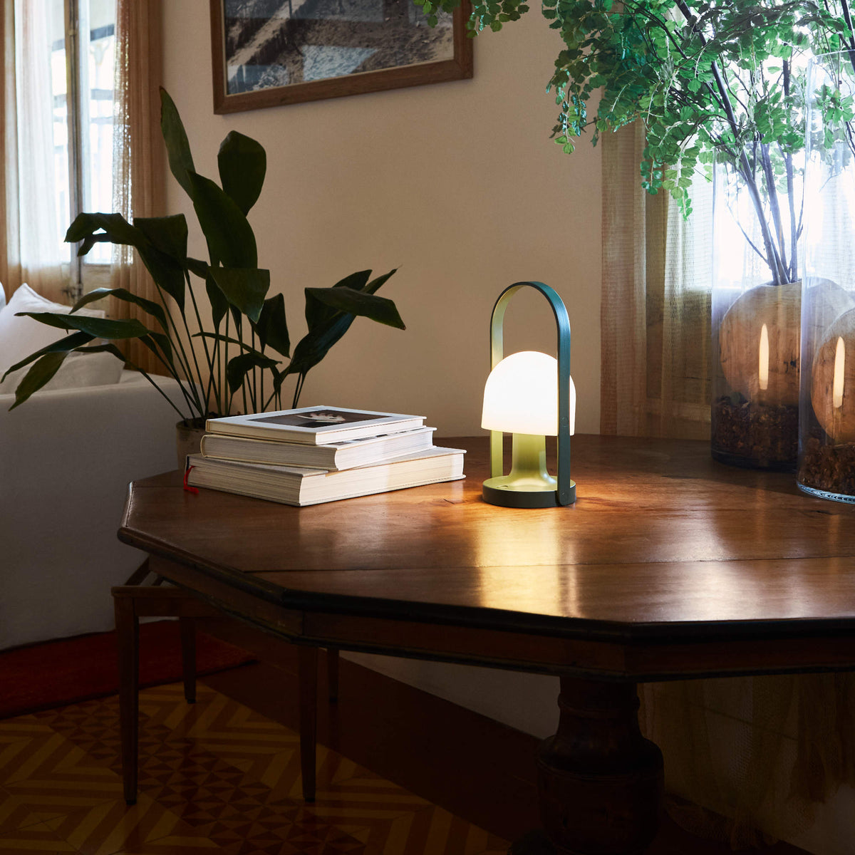 Followme Portable Table Lamp – 12.3x28.8 / Polycarbonate (Green)-2