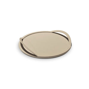 Form Round Tray - Small/Leather A (Calfskin Nappa Off White 95)