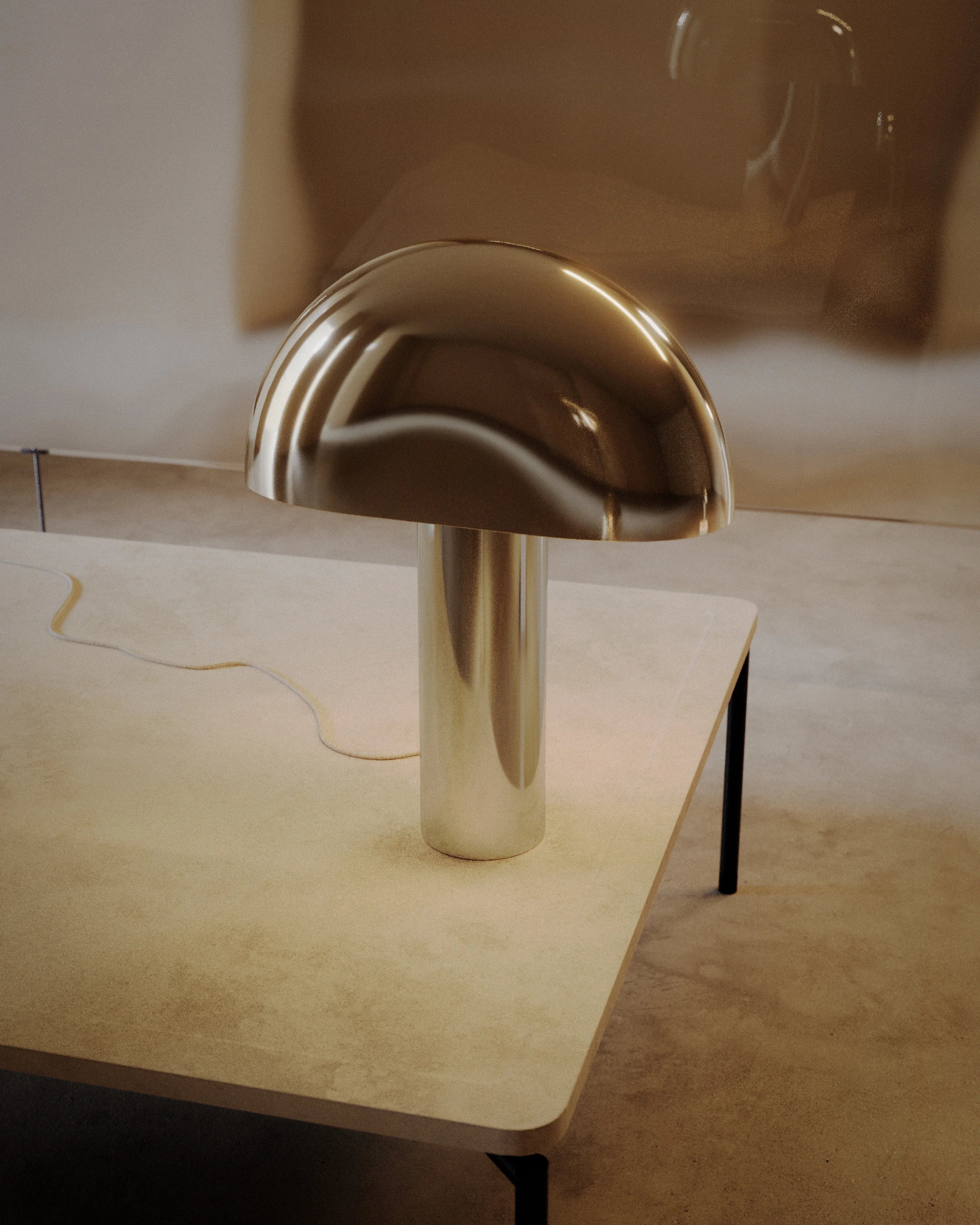 Aglow Table Lamp - Polished Nickel-5