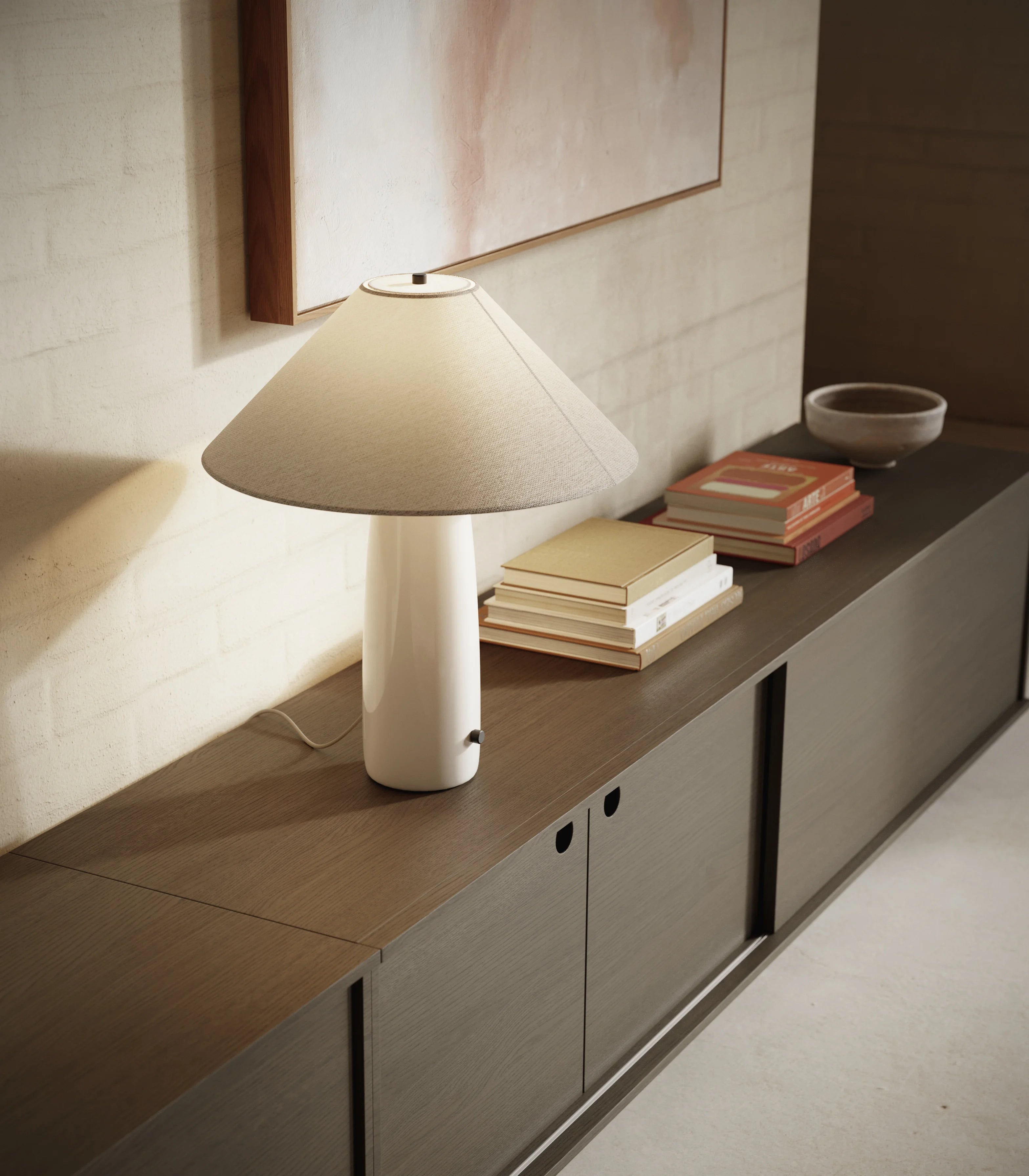 Baton Table Lamp - Concrete-6