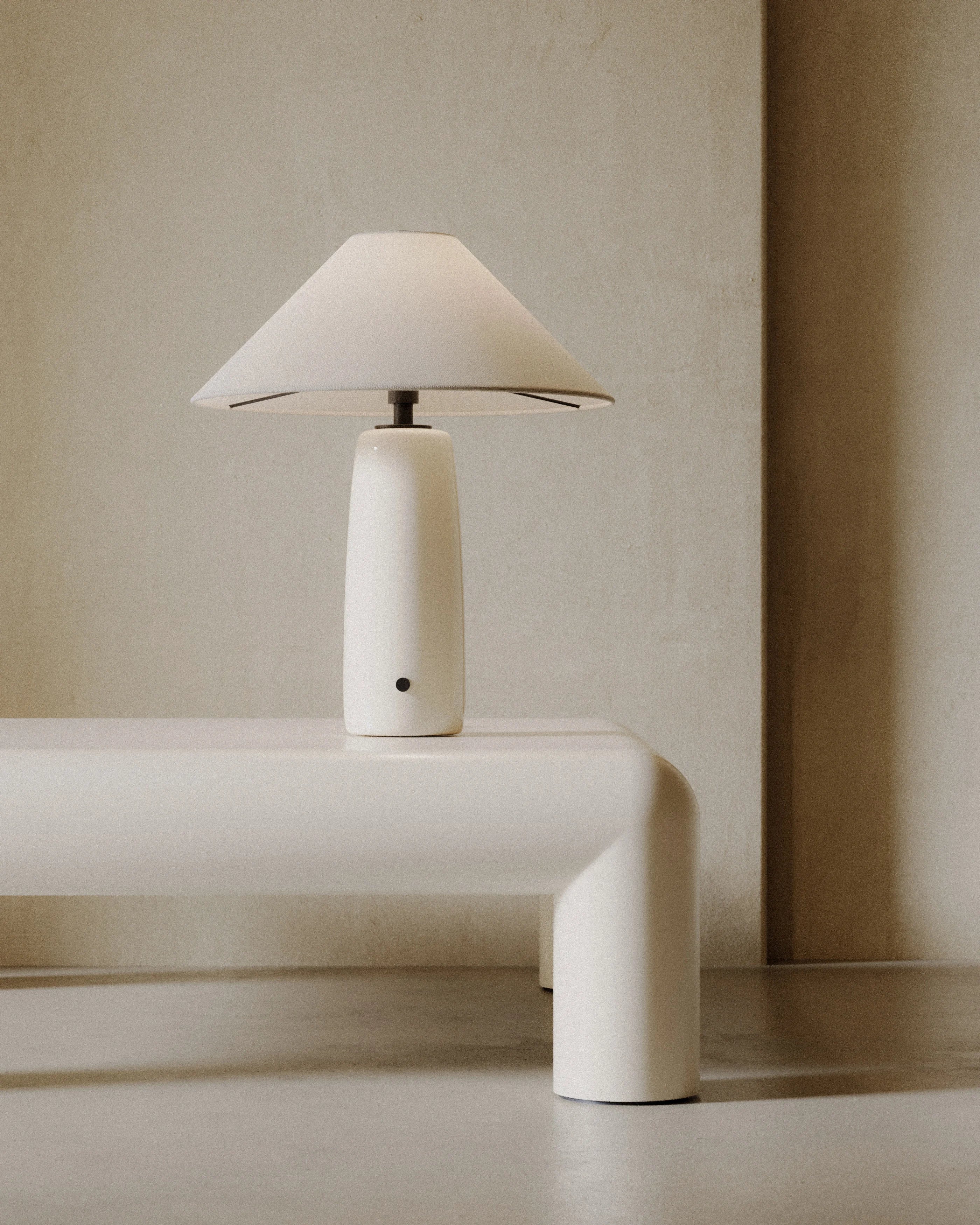 Baton Table Lamp - Concrete-9