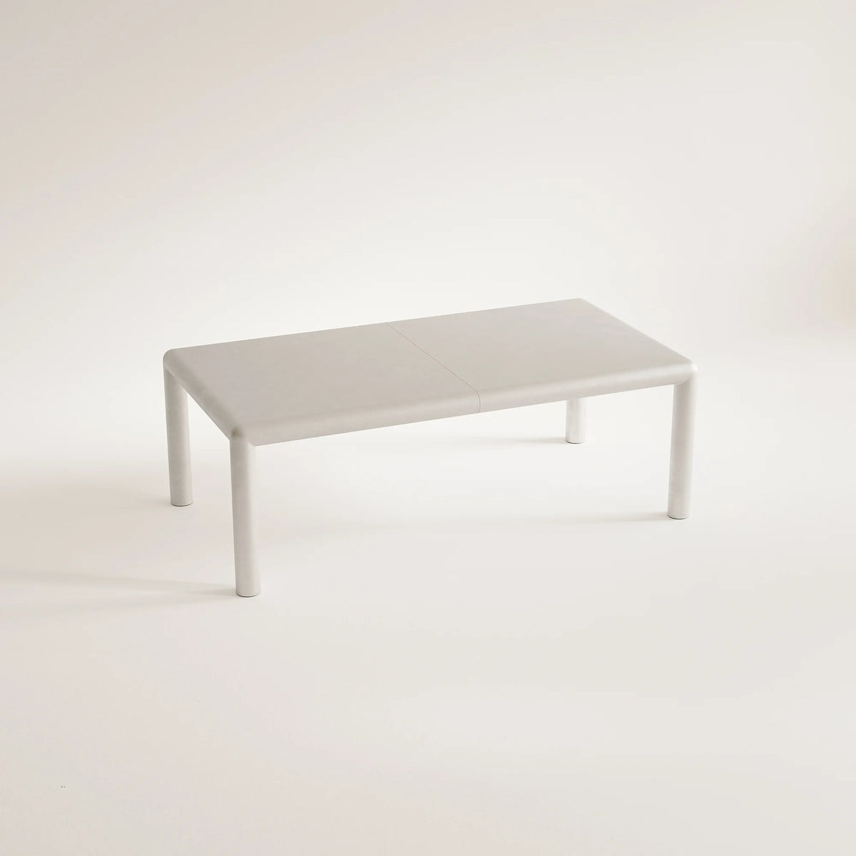 Cubio 210 Dining Table - Raw Aluminium-3