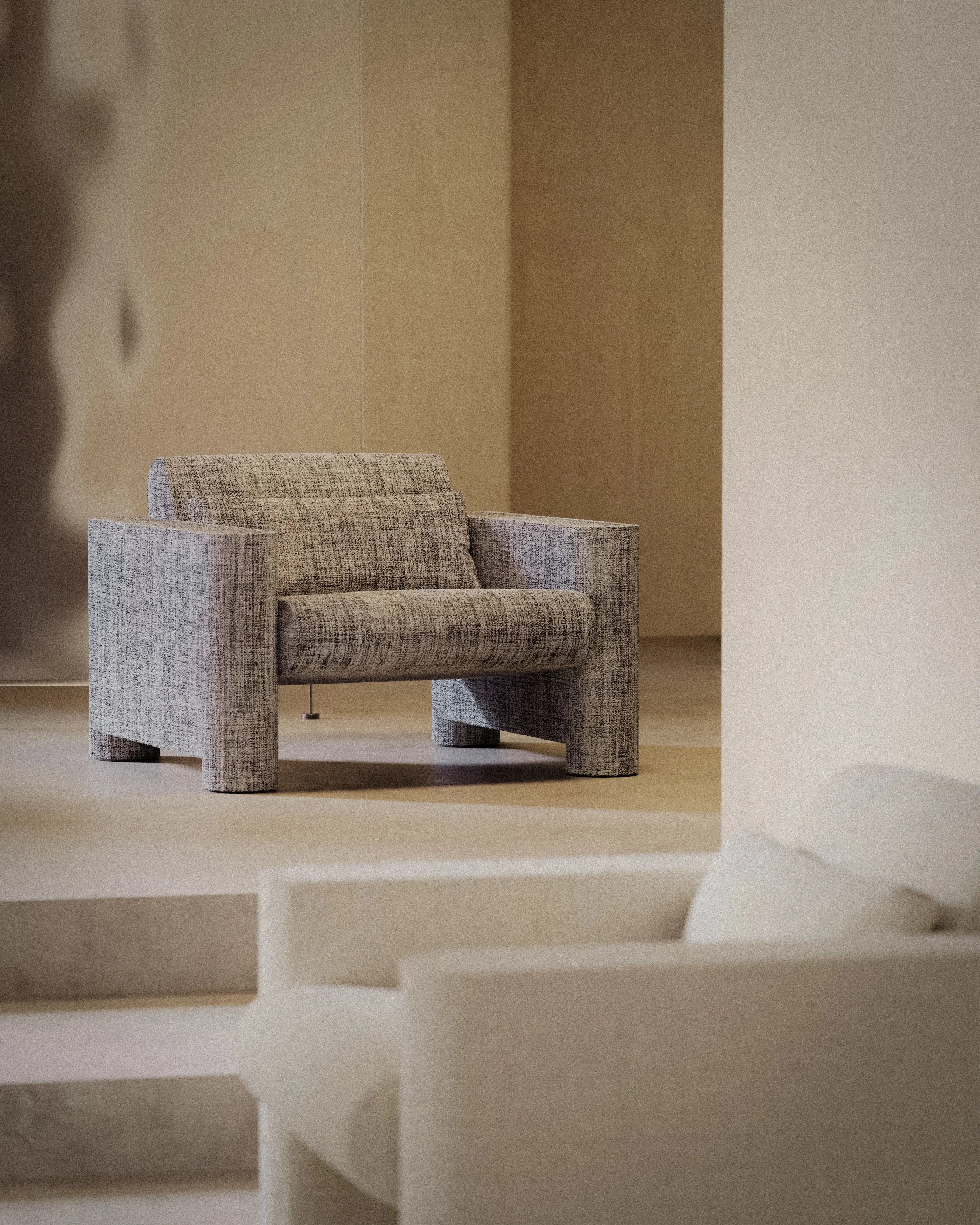 Ion LC1038 Armchair - Fabric 2 (Zigzag 00)-6