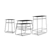 Frame Side Table - Black Ral 9005 (Set of 4)