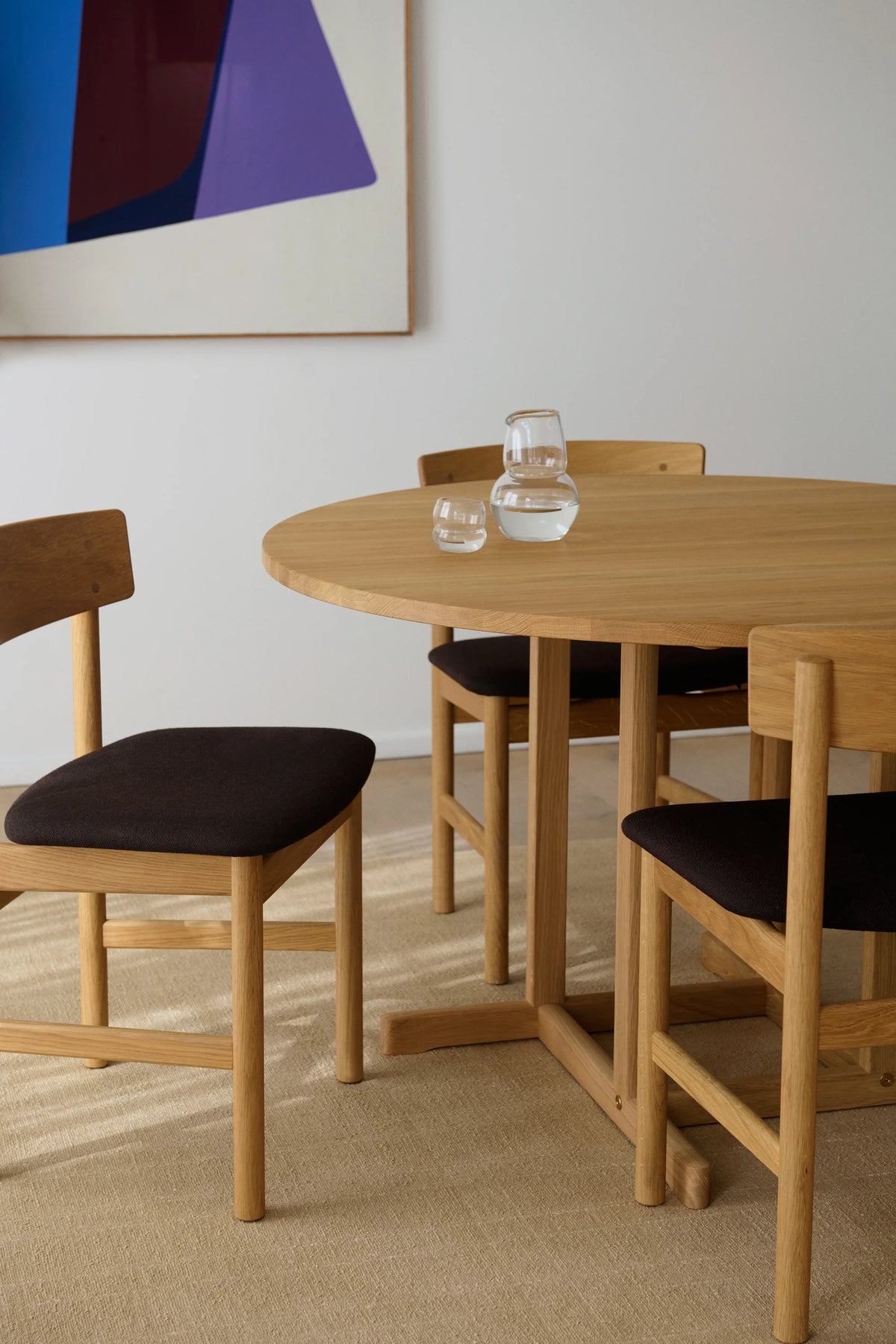 BM80 6282 Mogensen Dining Table - Oak Light Oil-4